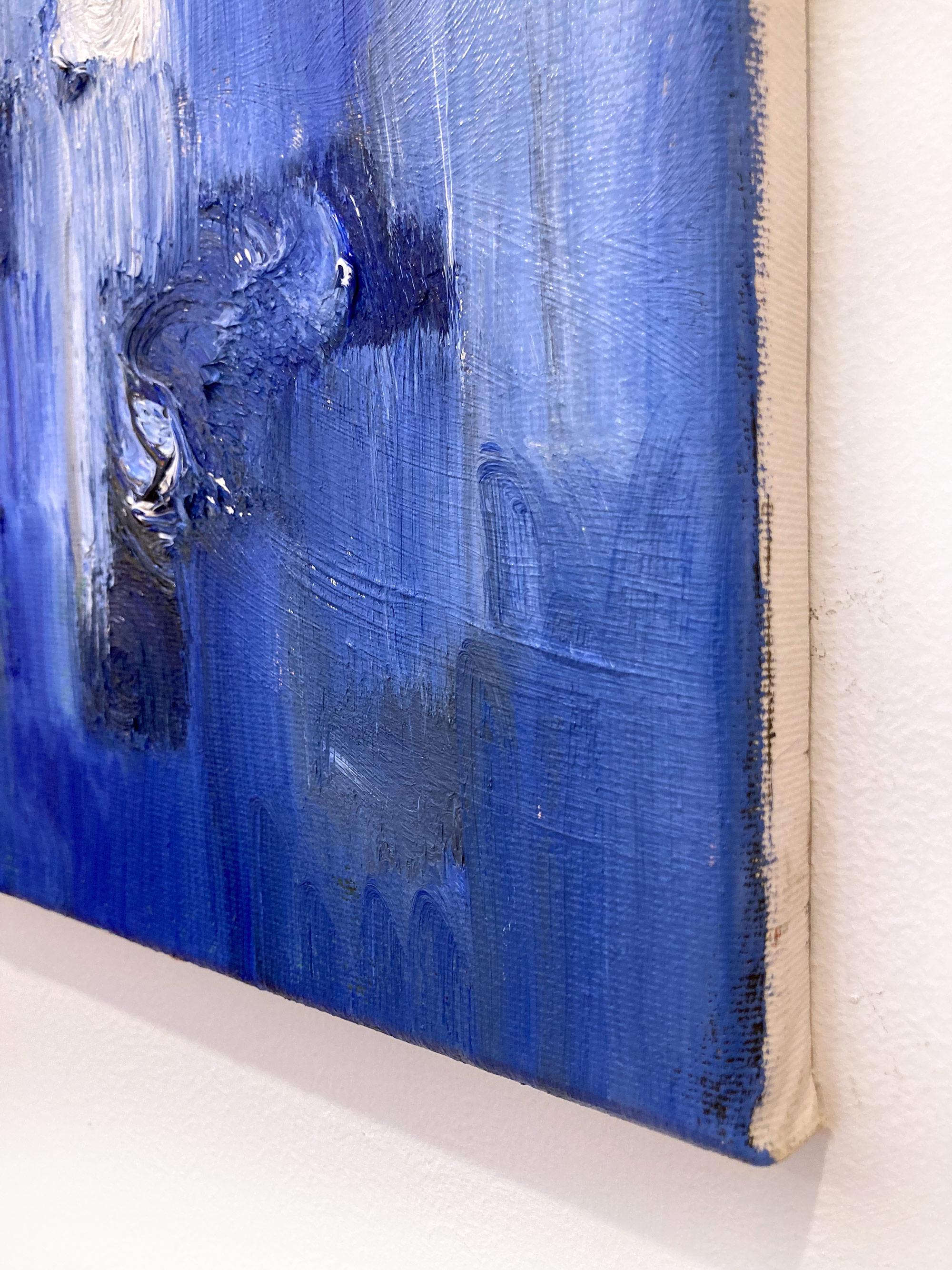 Peinture à l'huile abstraite sur toile 