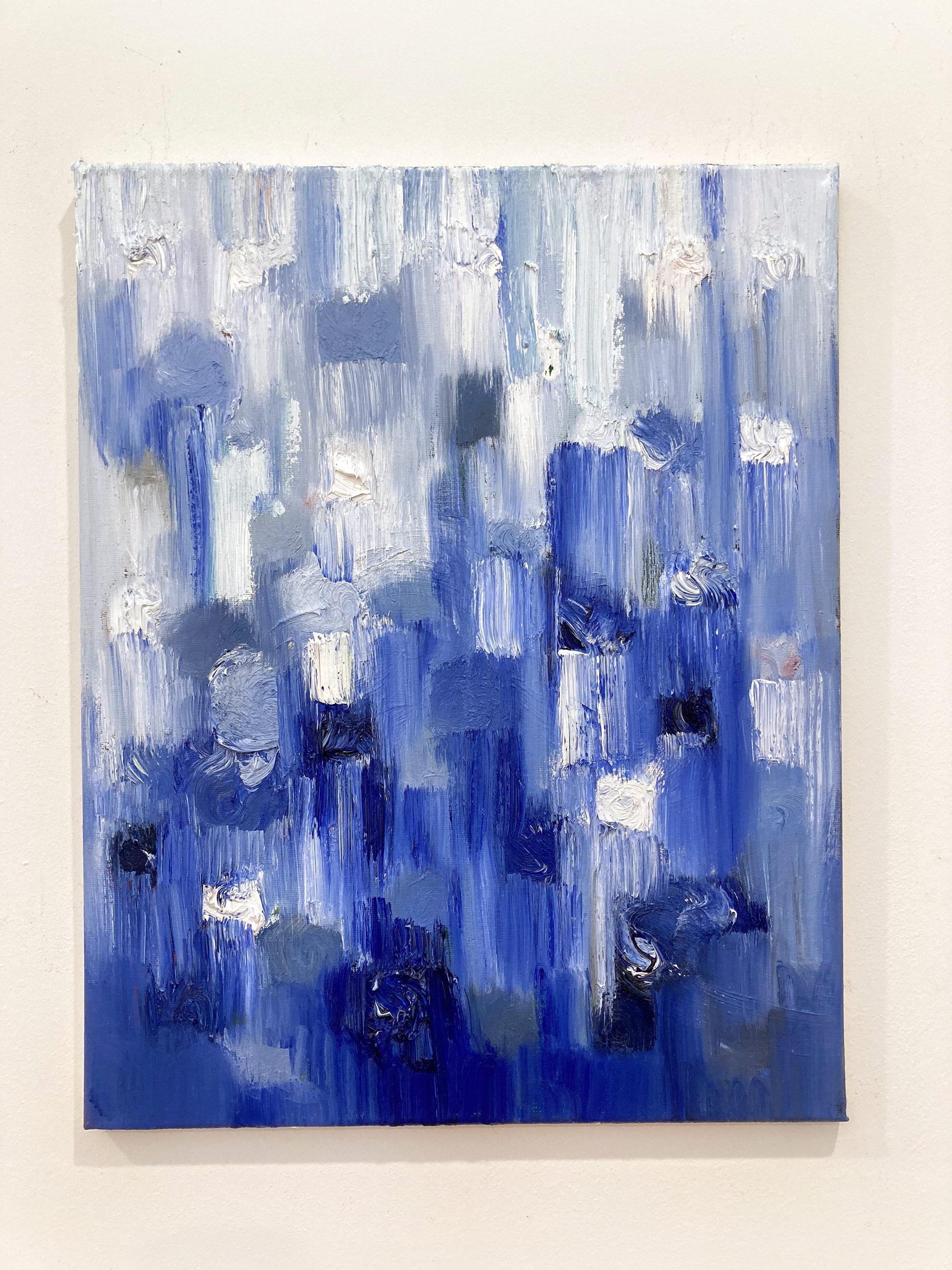 Peinture à l'huile abstraite sur toile 