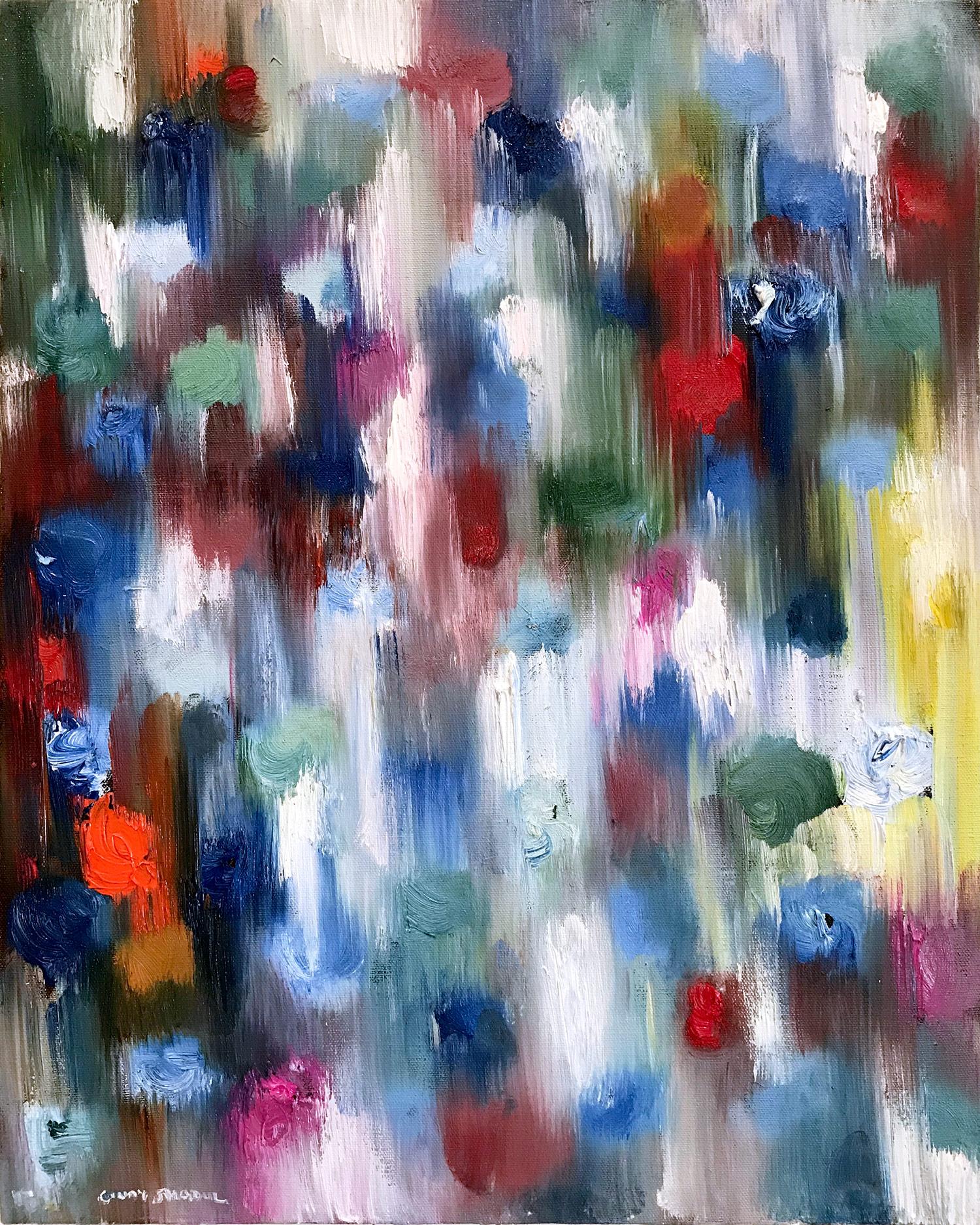 dripping oil painting