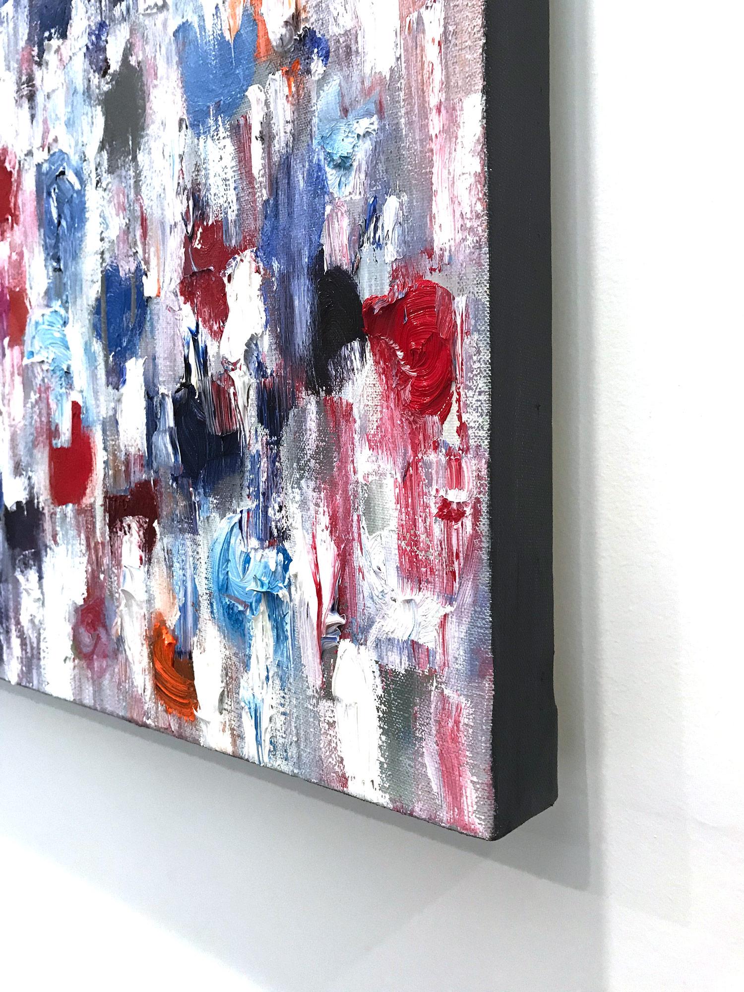 Dripping Dots, Portofino, Abstract Oil Painting 12