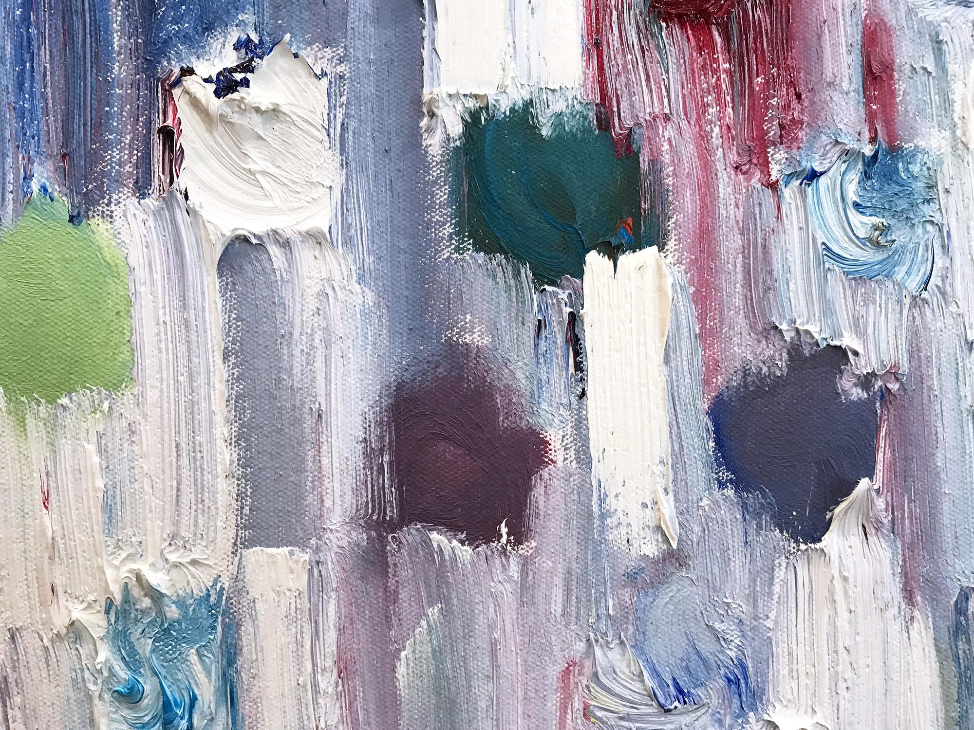 Dripping Dots, Shanghai, Colorful, Abstract, Oil Painting 7