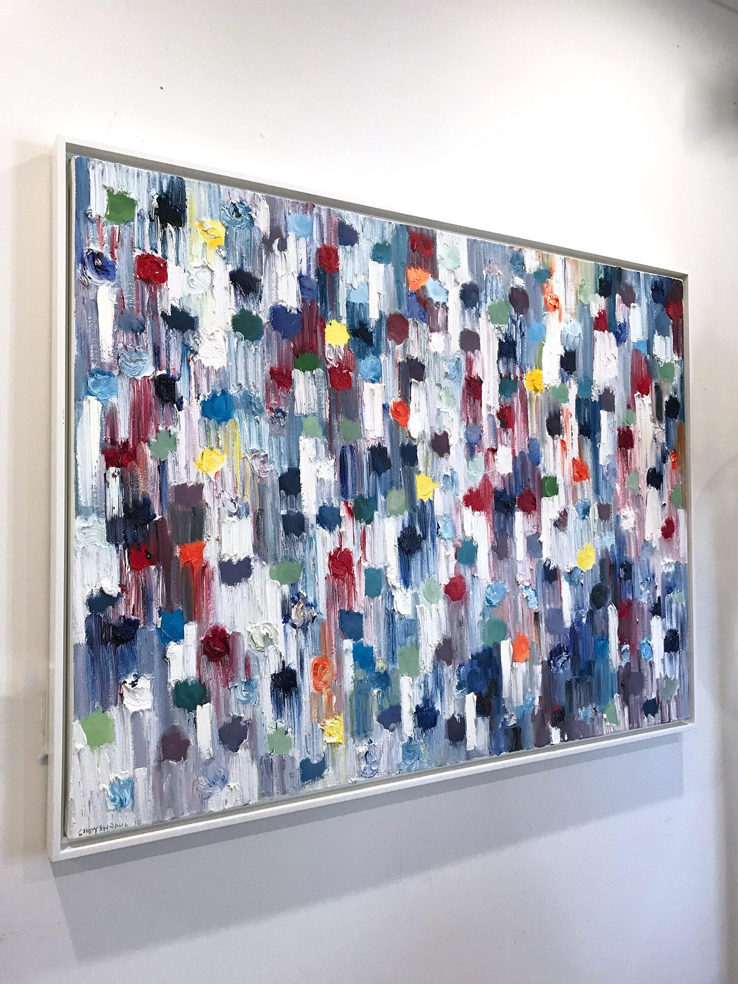 Dripping Dots, Shanghai, Colorful, Abstract, Oil Painting 10