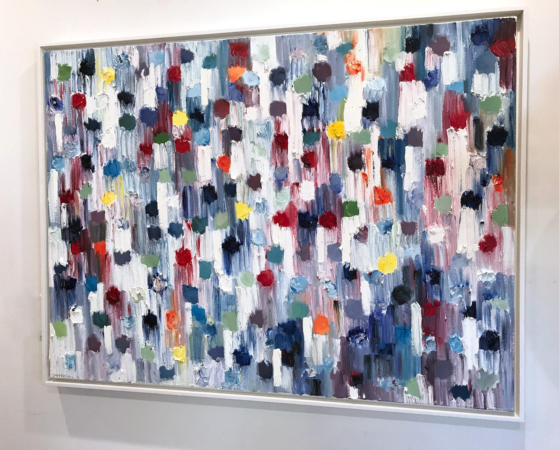 Dripping Dots, Shanghai, Colorful, Abstract, Oil Painting 12