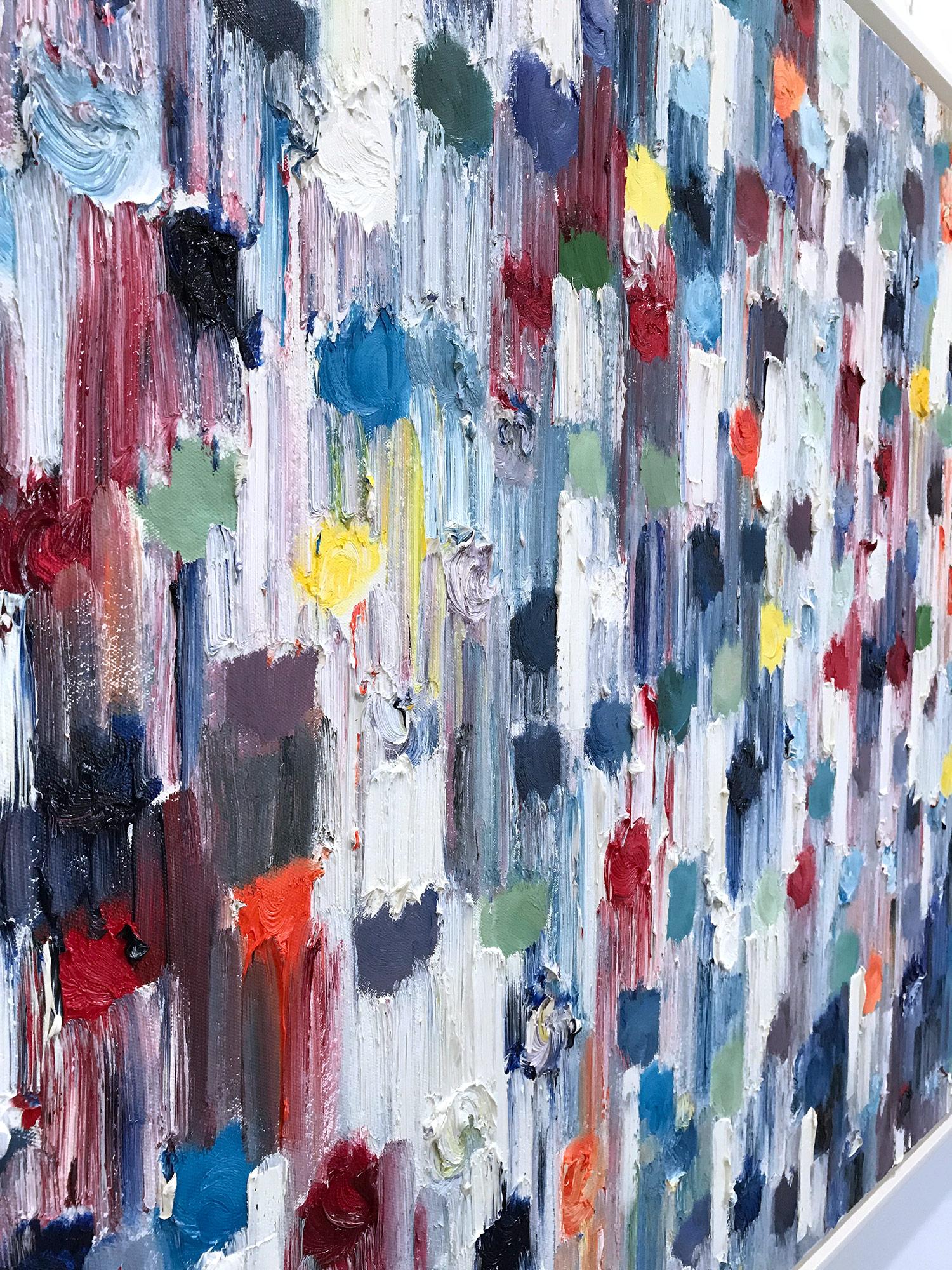 Dripping Dots, Shanghai, Colorful, Abstract, Oil Painting 13