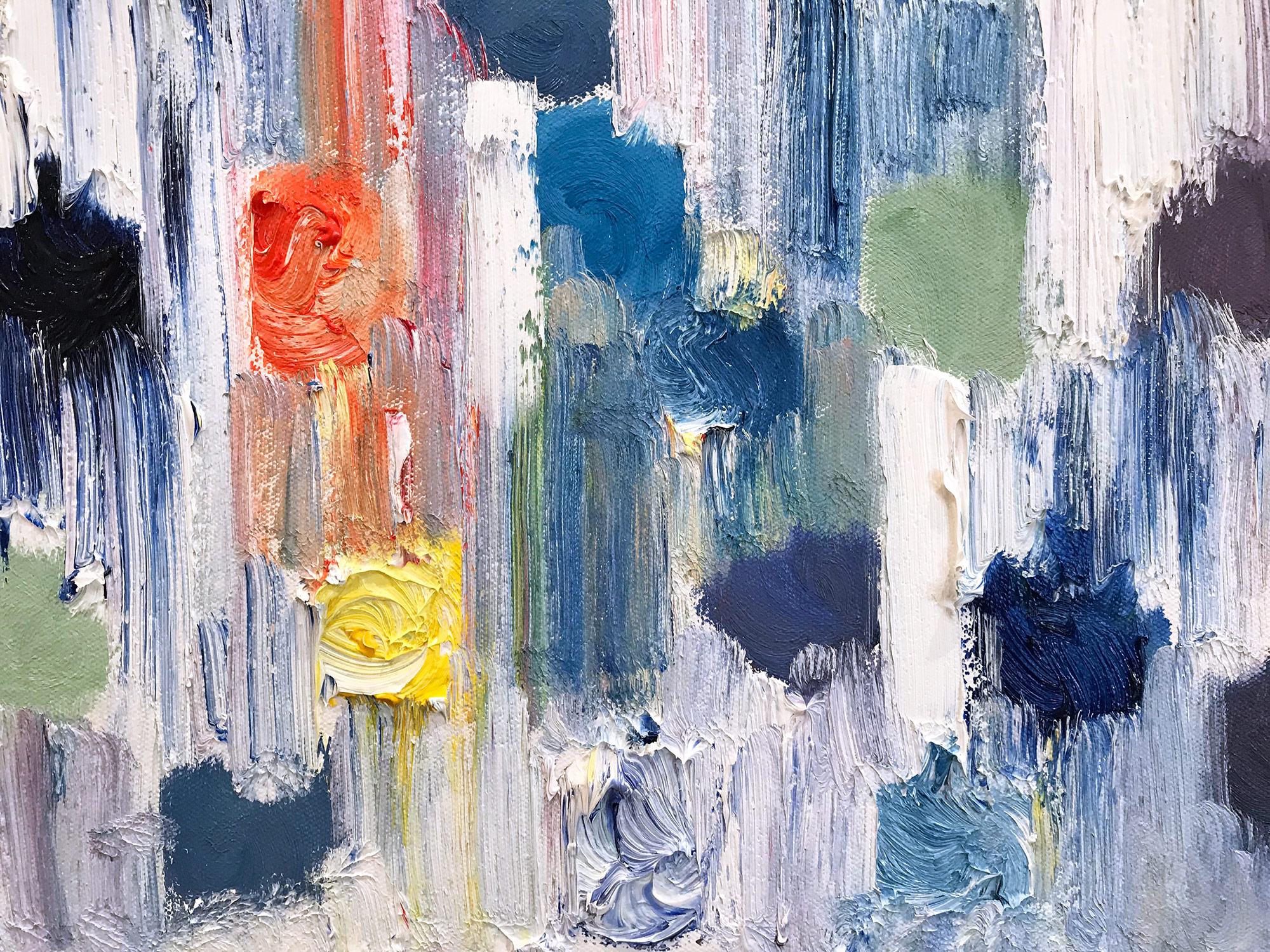 Dripping Dots, Shanghai, Colorful, Abstract, Oil Painting 6