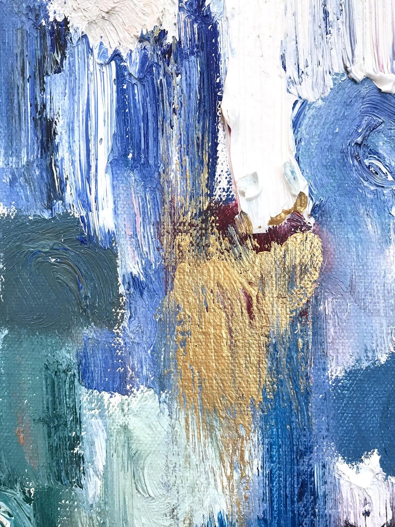 Cindy Shaoul Dripping Dots Singapore Colorful Abstract Oil