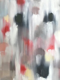 "Dripping Dots - Sardinia" Colorful Contemporary Oil Painting on Canvas