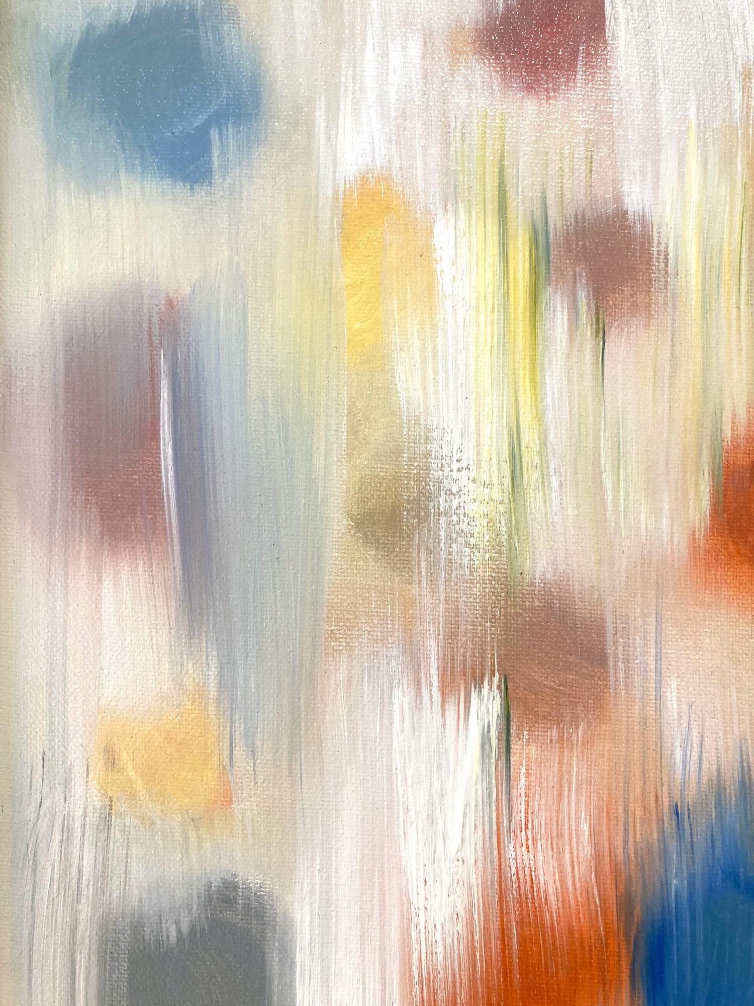 Grazie agli strati di olii brillanti e alle pennellate di pennello, la pittura è in grado di brillare e scintillare in un disegno davvero unico. L'artista utilizza oli dalla texture spessa e pezzi di vetro impreziositi a mano per aggiungere