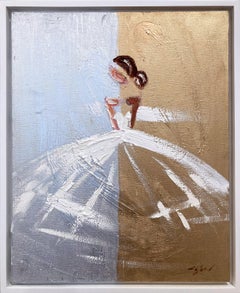 "Elegance in Paris" Figure Chanel French Haute Couture Oil Painting on Canvas