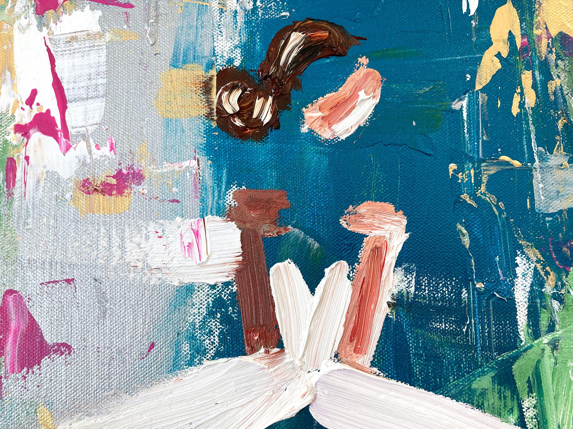 Explorando la pureza de la forma femenina y el dramatismo de la alta costura francesa, la artista Cindy Shaoul crea un diálogo entre lo figurativo y lo abstracto. Sus animadas composiciones son a la vez dramáticas y vigorizantes, y capturan el fugaz