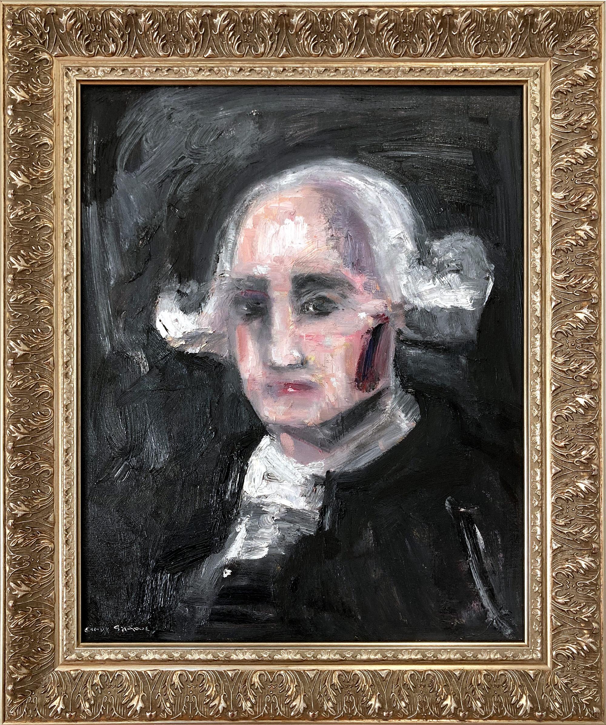 "Gründungsvater" George Washington Impressionistisches Ölgemälde auf Leinwand