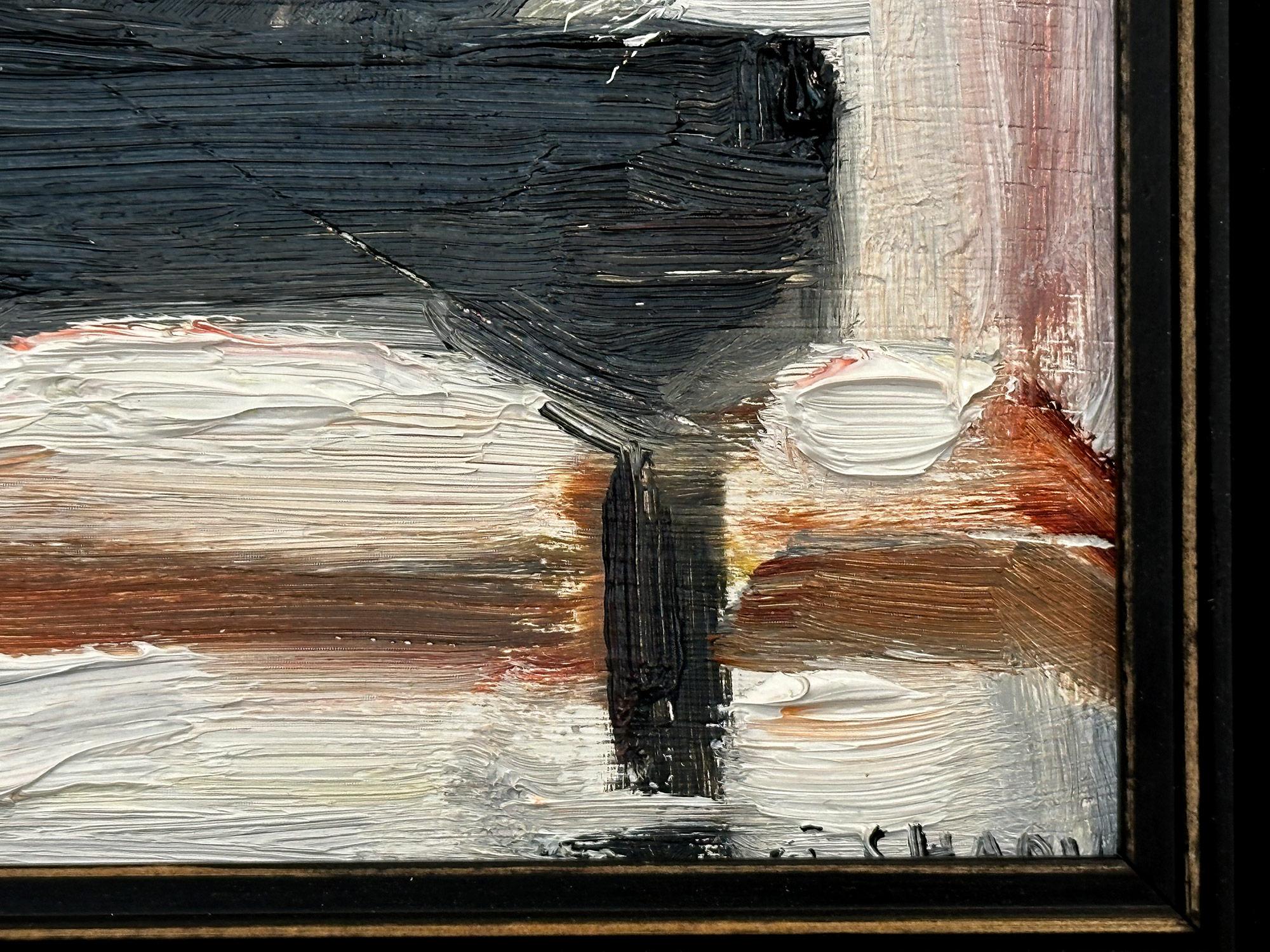 « Fur Elise », peinture à l'huile impressionniste d'une femme jouant du piano indoors  en vente 1
