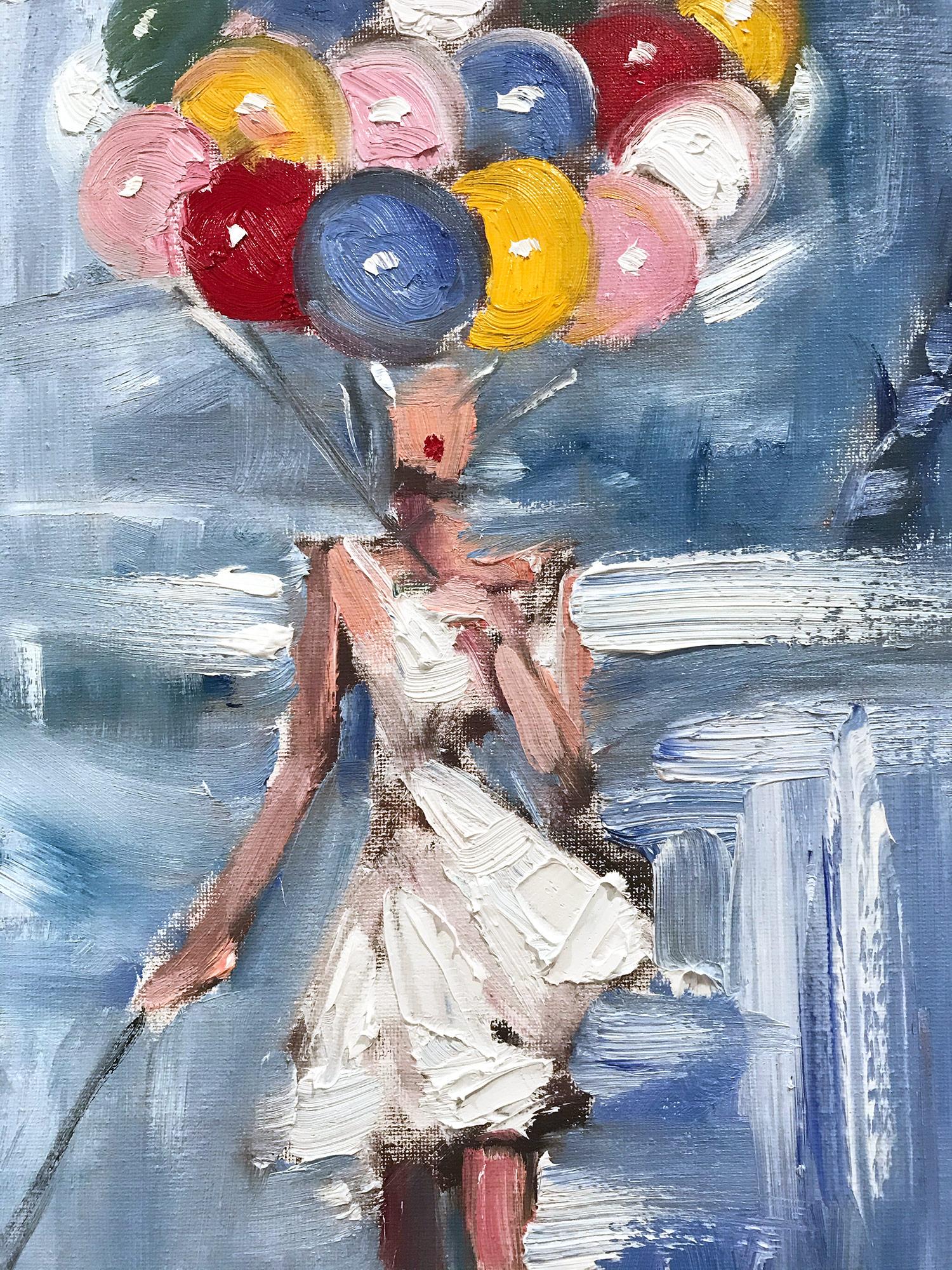watercolor ballon