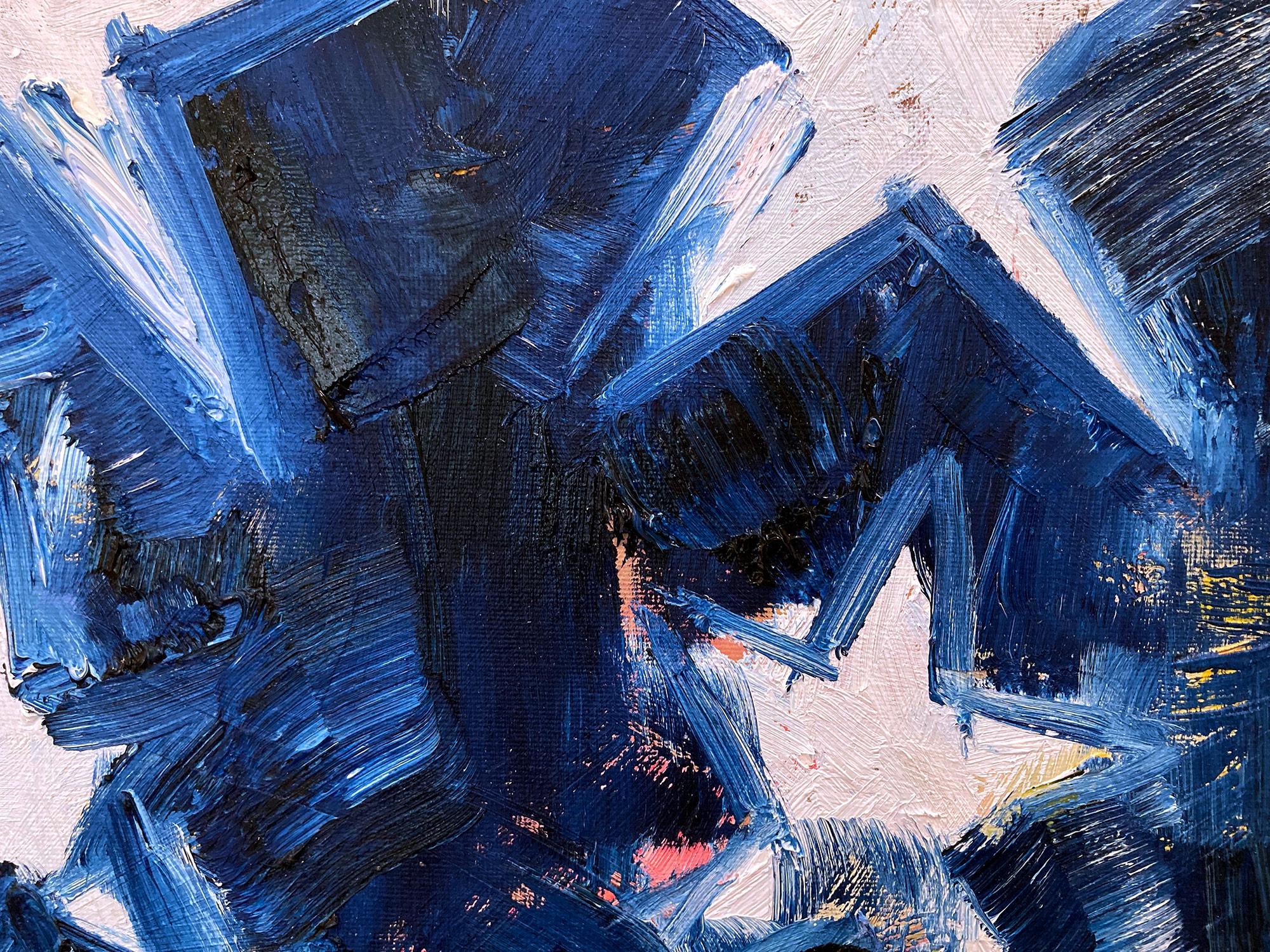 Motivati da colori audaci e pennellate veloci, siamo commossi dalla semplicità e dalla consistenza dei colori a olio di queste opere. La 