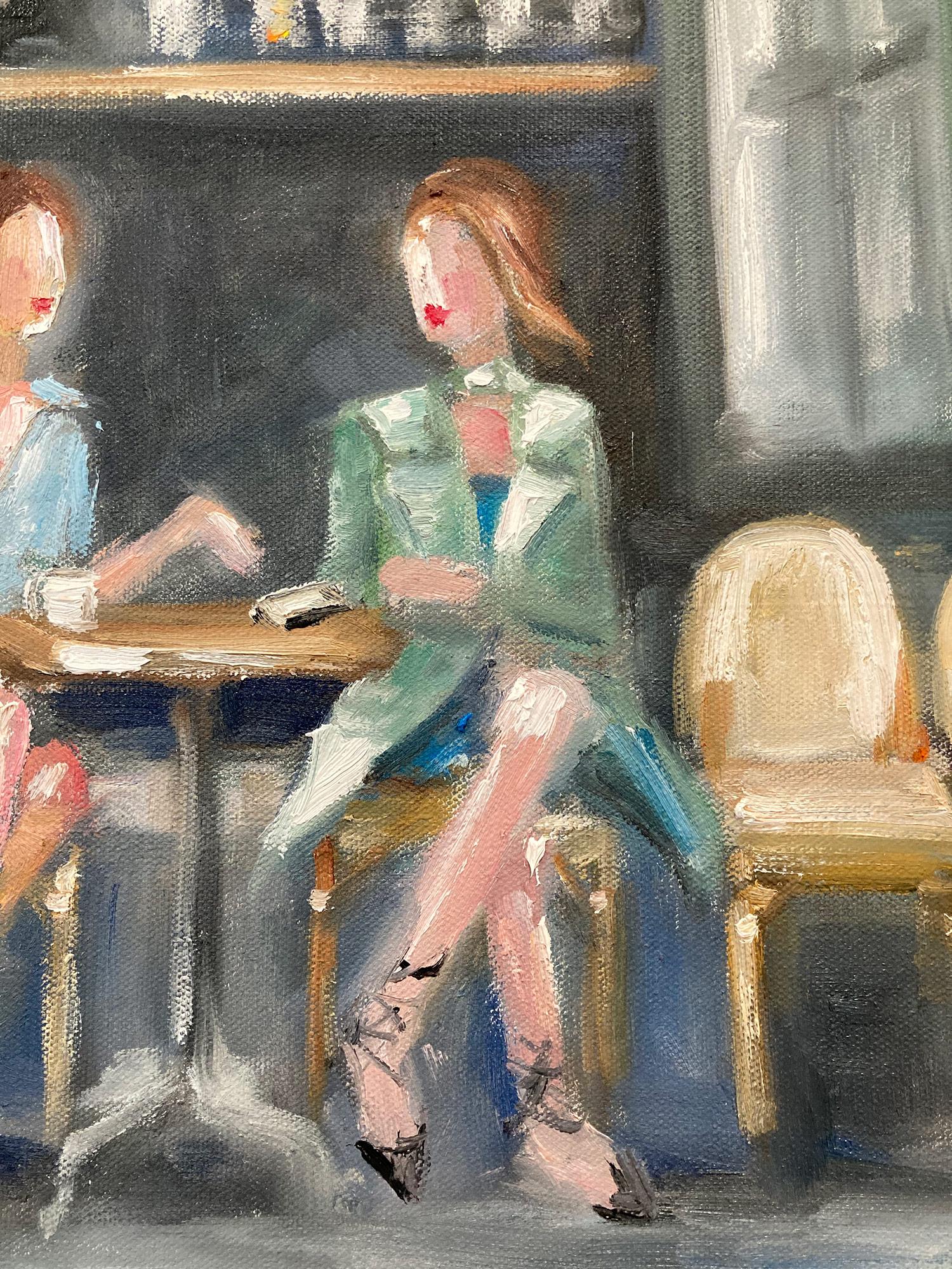 paris cafe paintings