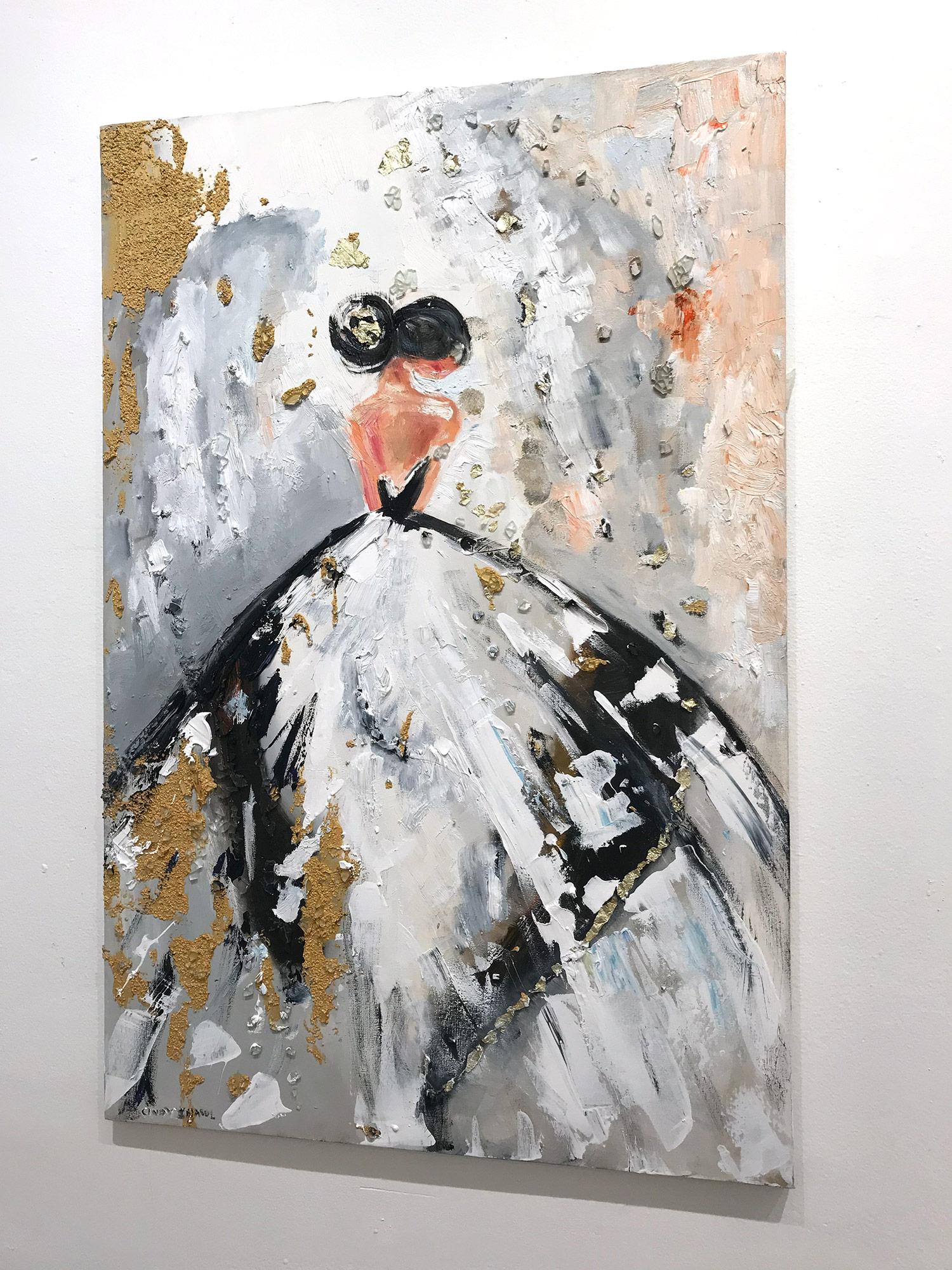 Grace, Abstract Figure, Oil Painting 14