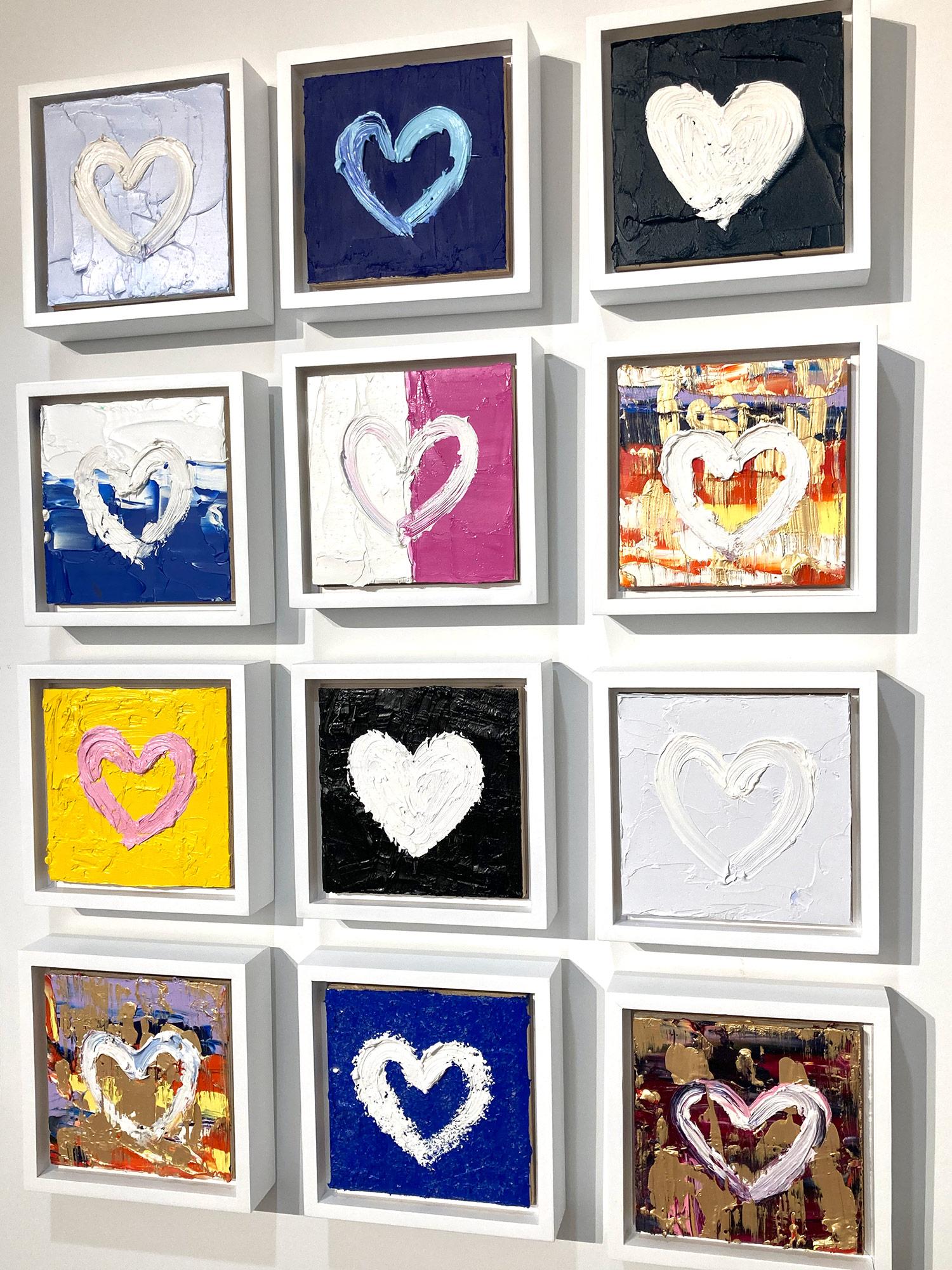 „My Abbey Road Heart“ Pop Art Harz Ölgemälde & Harz auf weißem Floater-Rahmen im Angebot 9