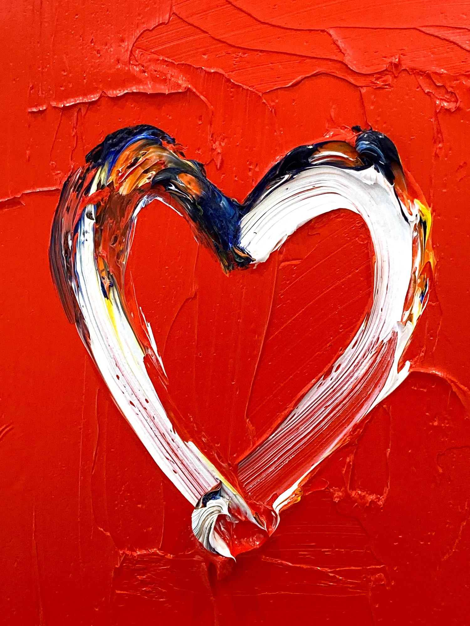 Motivated by bold color and fast brushwork, we are moved by the simplicity and thick textured oil paints in these works. Shaoul’s “My Heart Collection” is a vibrant and energetic display of love encapsulated in these elegant hearts, leaving us with