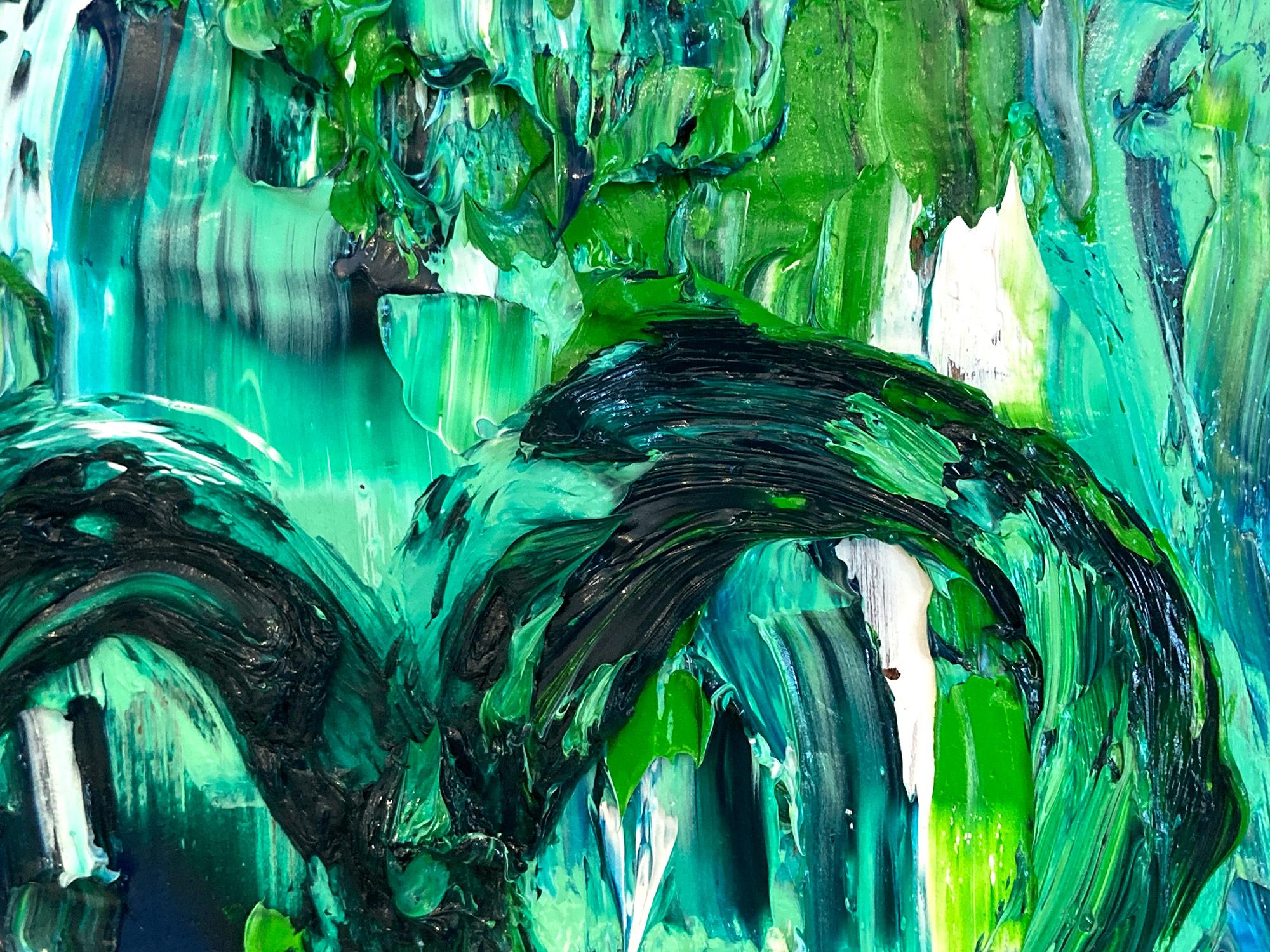 Motivati da colori audaci e pennellate veloci, siamo commossi dalla semplicità e dalla consistenza dei colori a olio di queste opere. La 