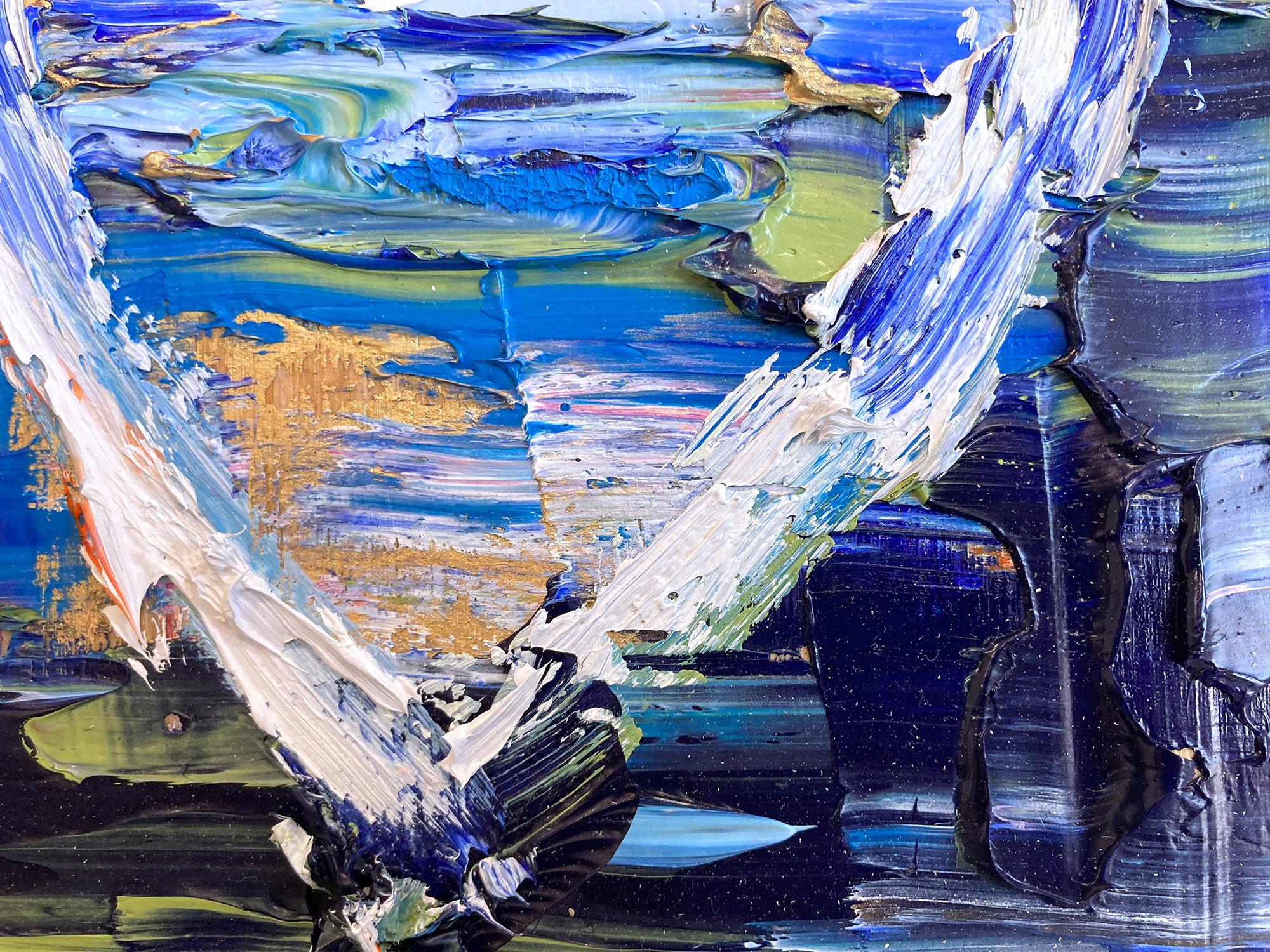 Motivati da colori audaci e pennellate veloci, siamo commossi dalla semplicità e dalla consistenza dei colori a olio di queste opere. La 