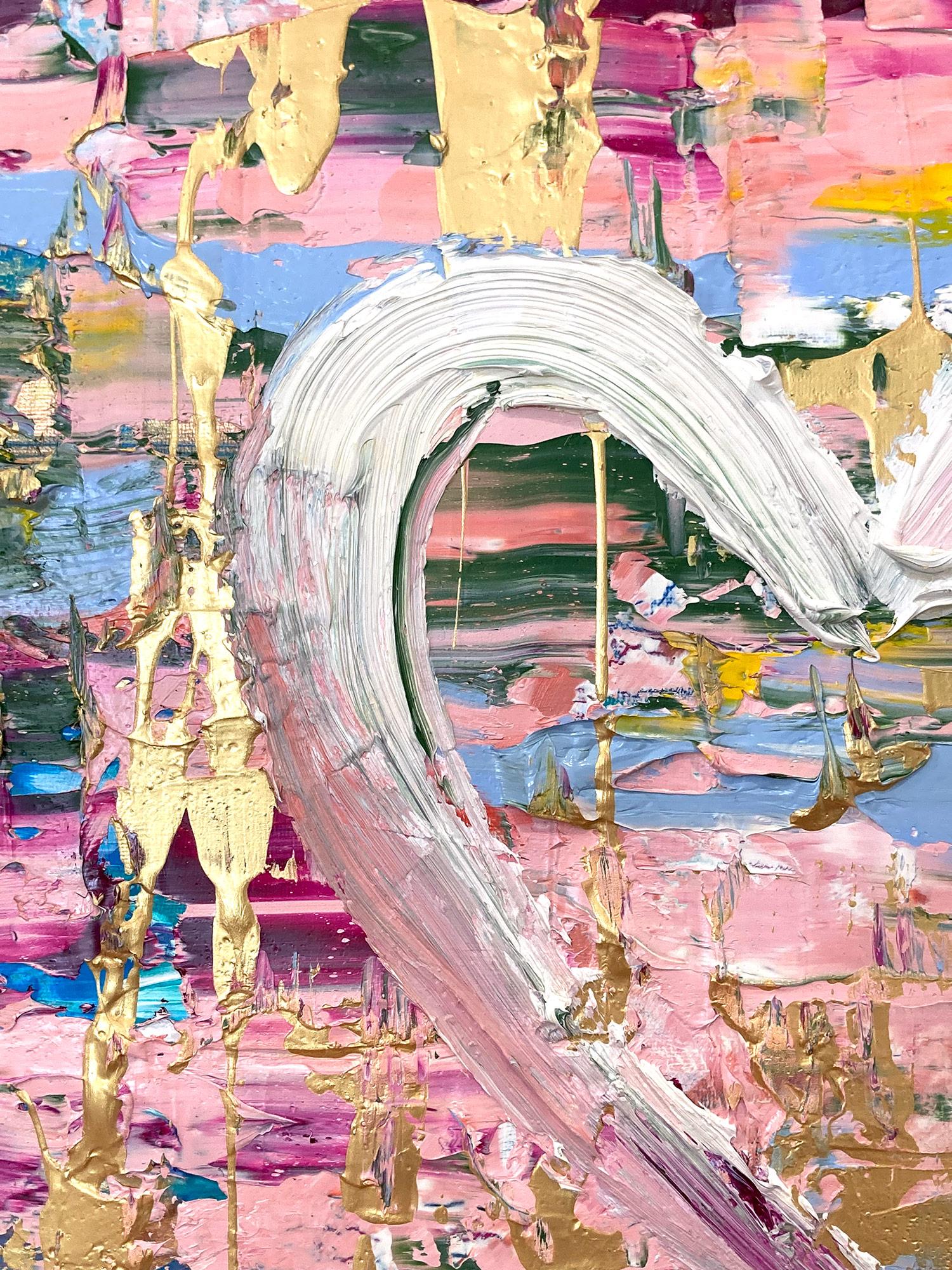 Peinture à l'huile contemporaine sur toile 