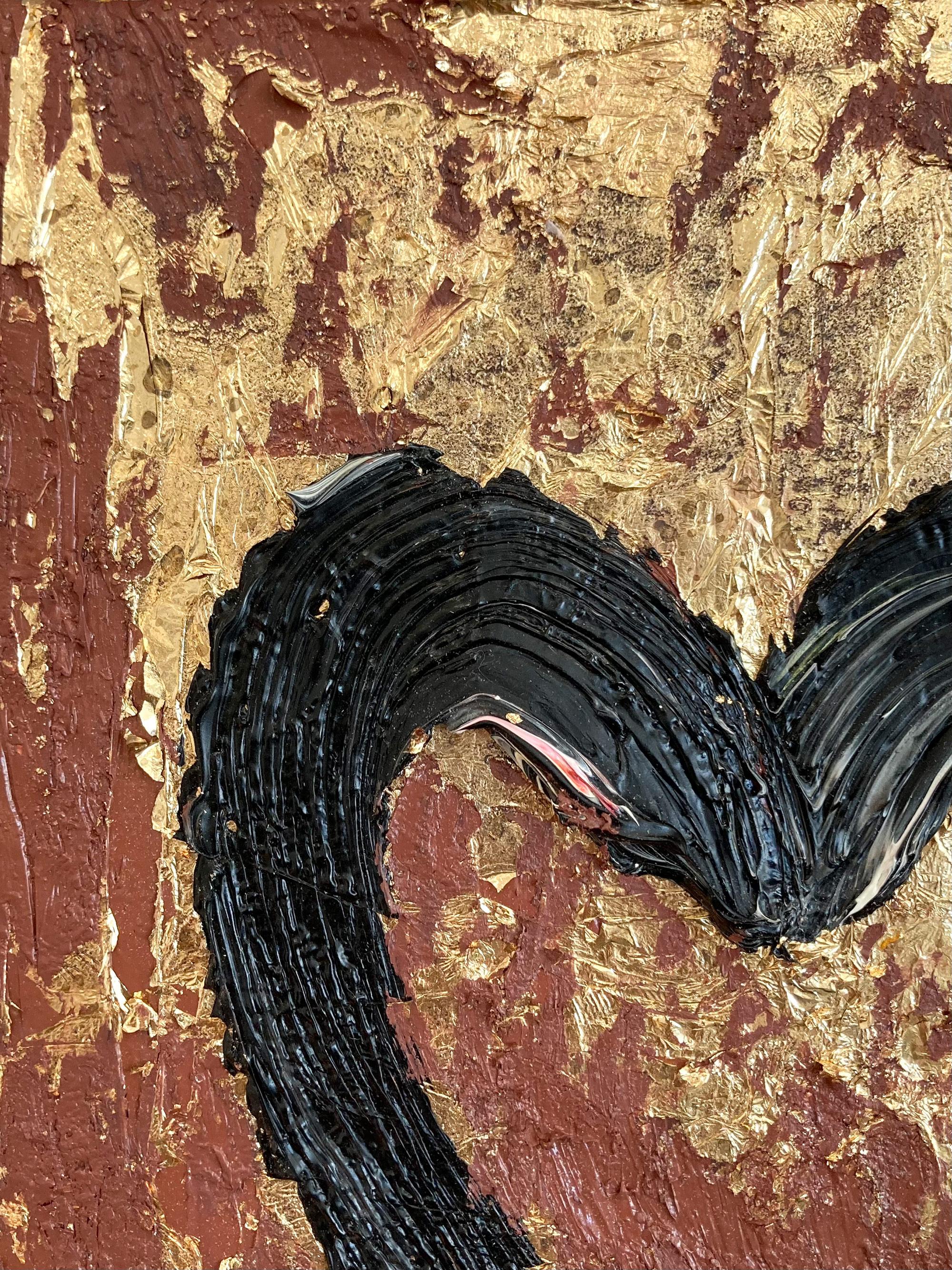 Motivated by bold color and fast brushwork, we are moved by the simplicity and thick textured oil paints in these works. Shaoul’s “My Heart Collection” is a vibrant and energetic display of love encapsulated in these elegant hearts, leaving us with