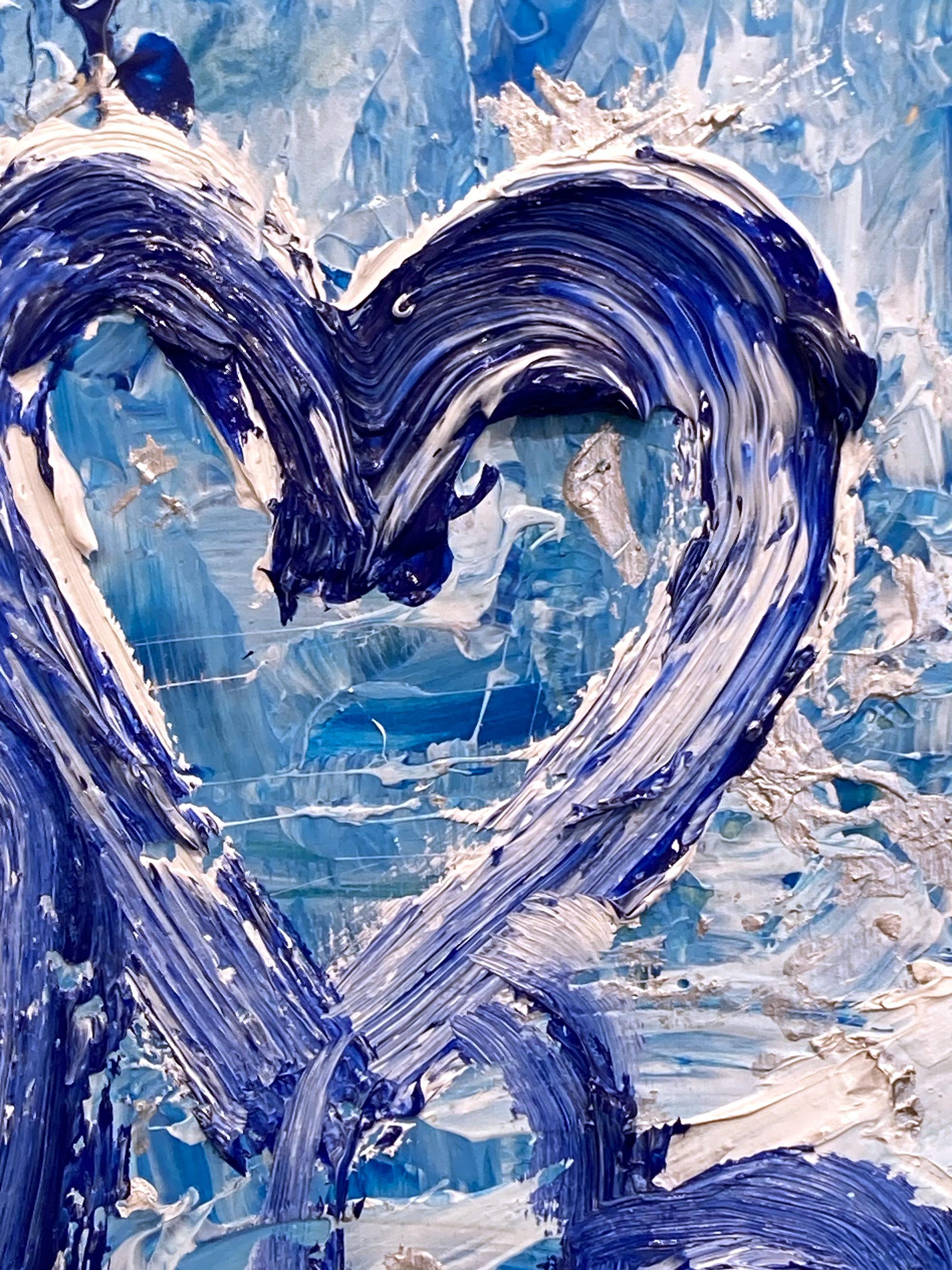 Motivated by bold color and fast brushwork, we are moved by the simplicity and thick textured oil paints in these works. Shaoul’s “My Heart Collection” is a vibrant and energetic display of love encapsulated in these elegant hearts, leaving us with