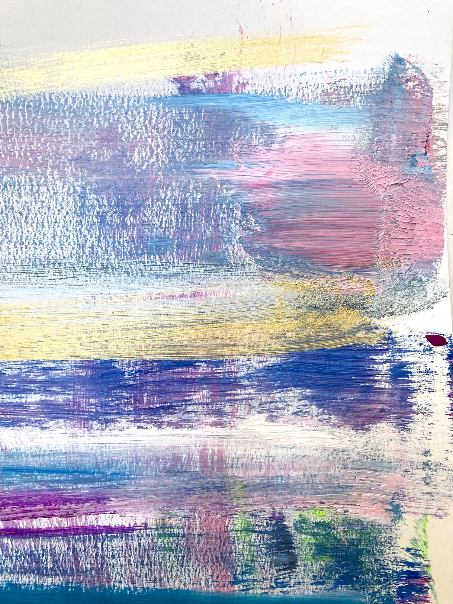 abstract horizon painting