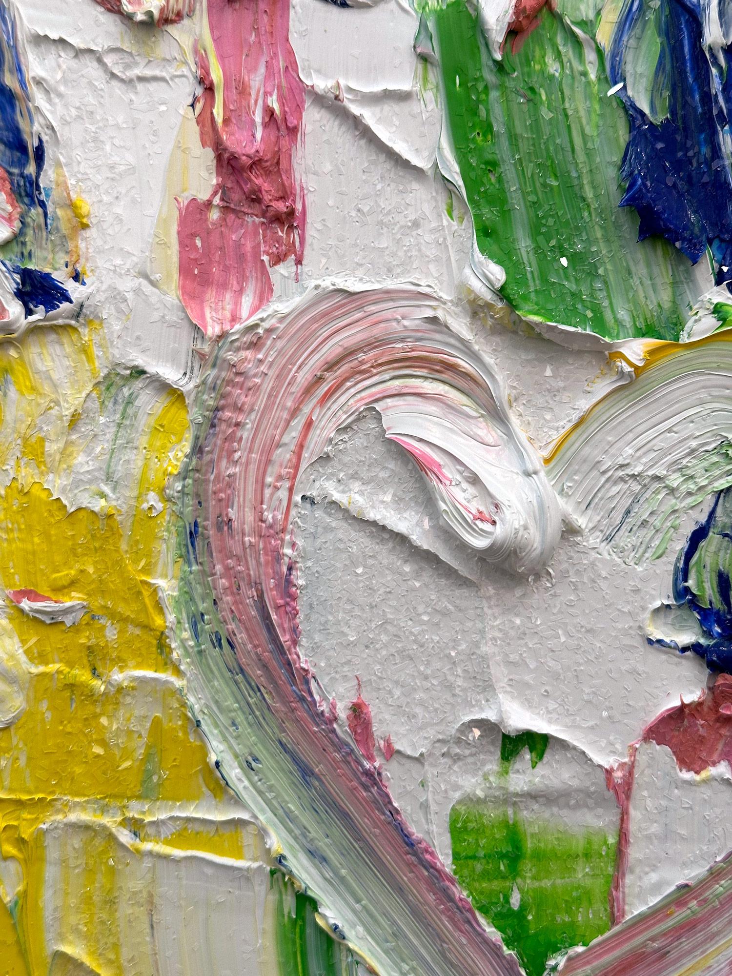 Motivati da colori audaci e pennellate veloci, siamo commossi dalla semplicità e dalla consistenza dei colori a olio di queste opere. La 