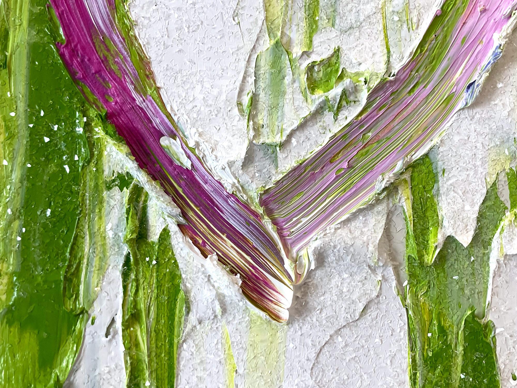 Motivati da colori audaci e pennellate veloci, siamo commossi dalla semplicità e dalla consistenza dei colori a olio di queste opere. La 