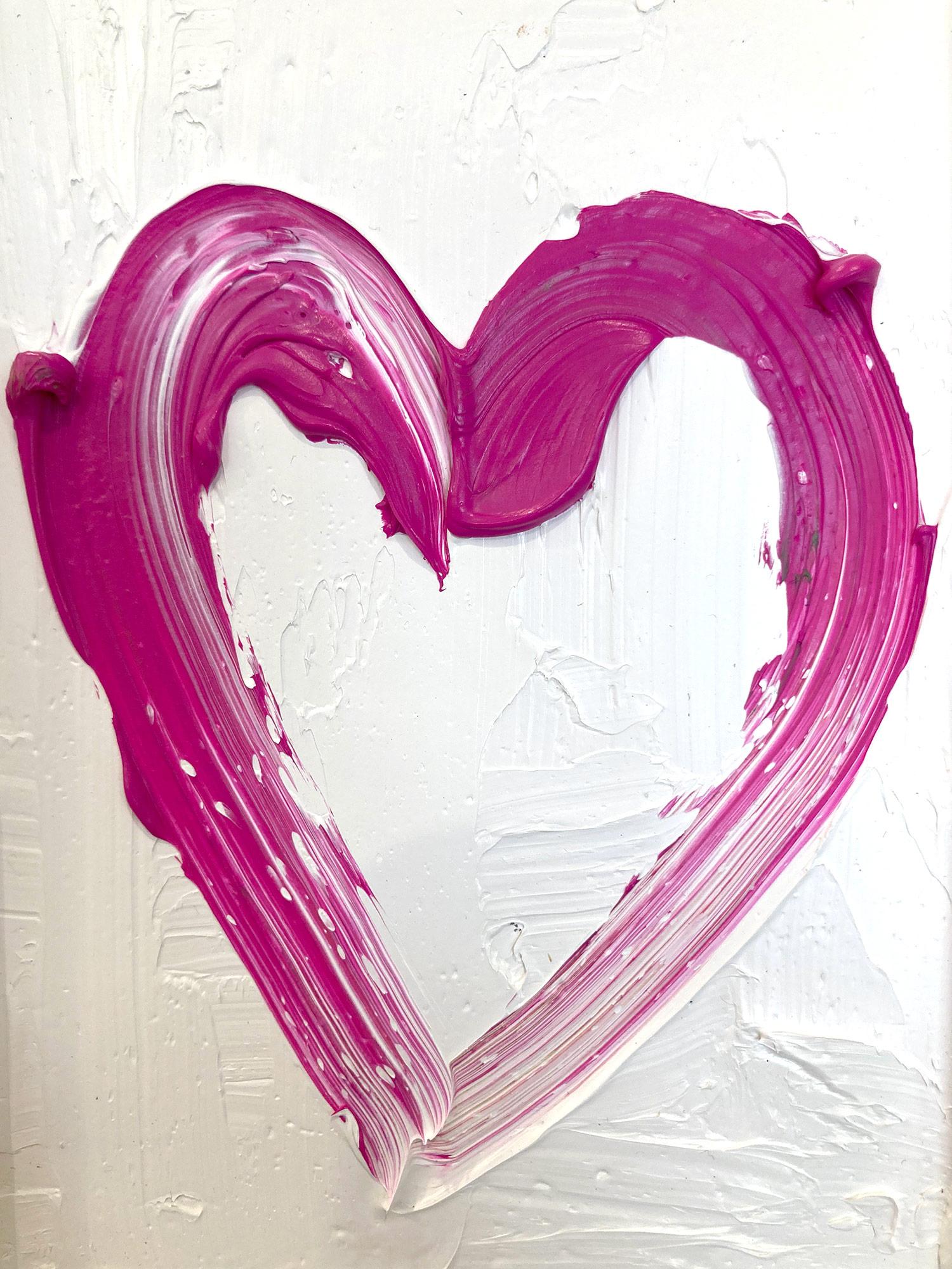Motivated by bold color and fast brushwork, we are moved by the simplicity and thick textured oil paints in these works. Shaoul’s “My Heart Collection” is a vibrant and energetic display of love encapsulated in these elegant hearts, leaving us with
