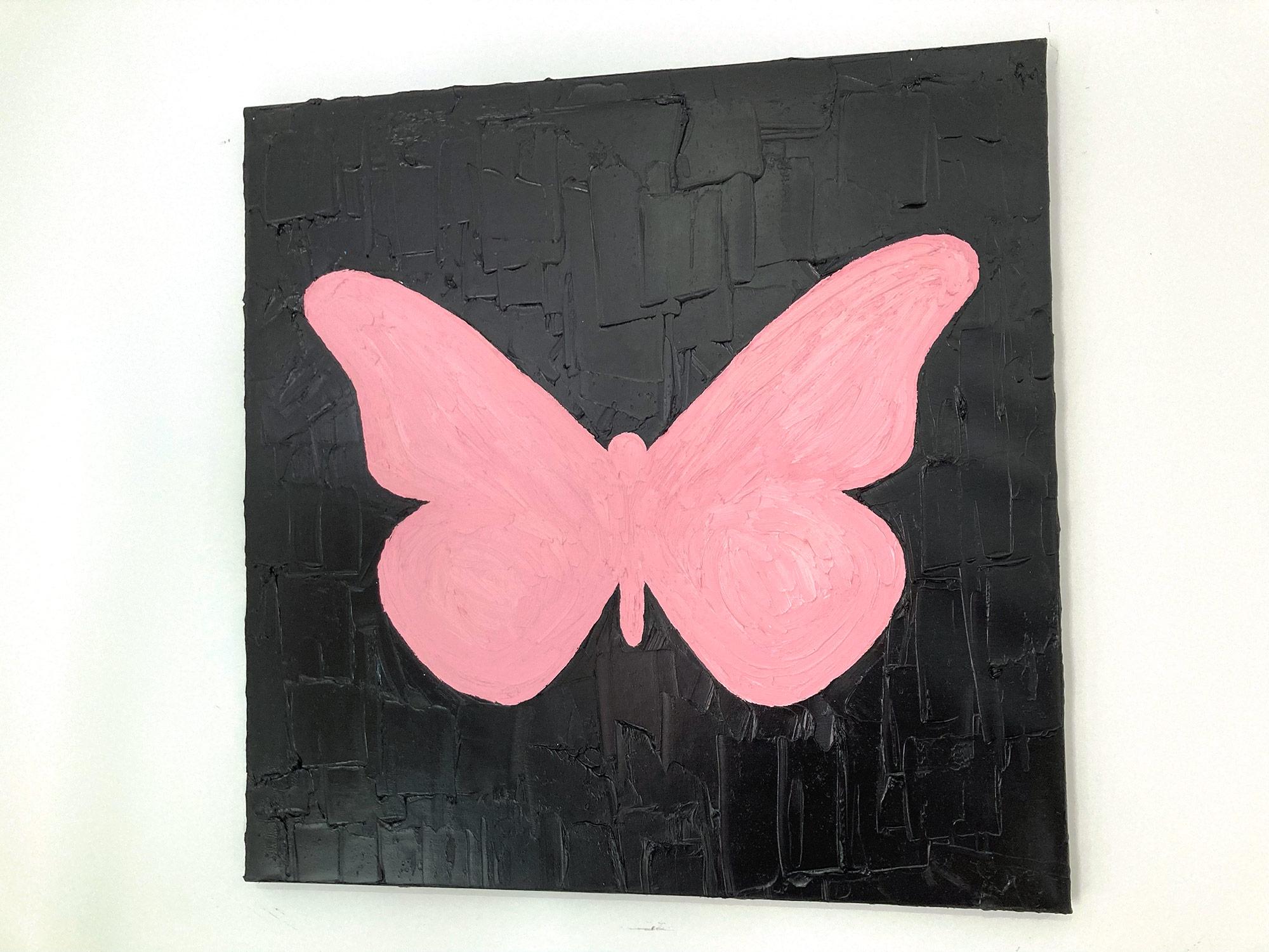 butterfly oil painting