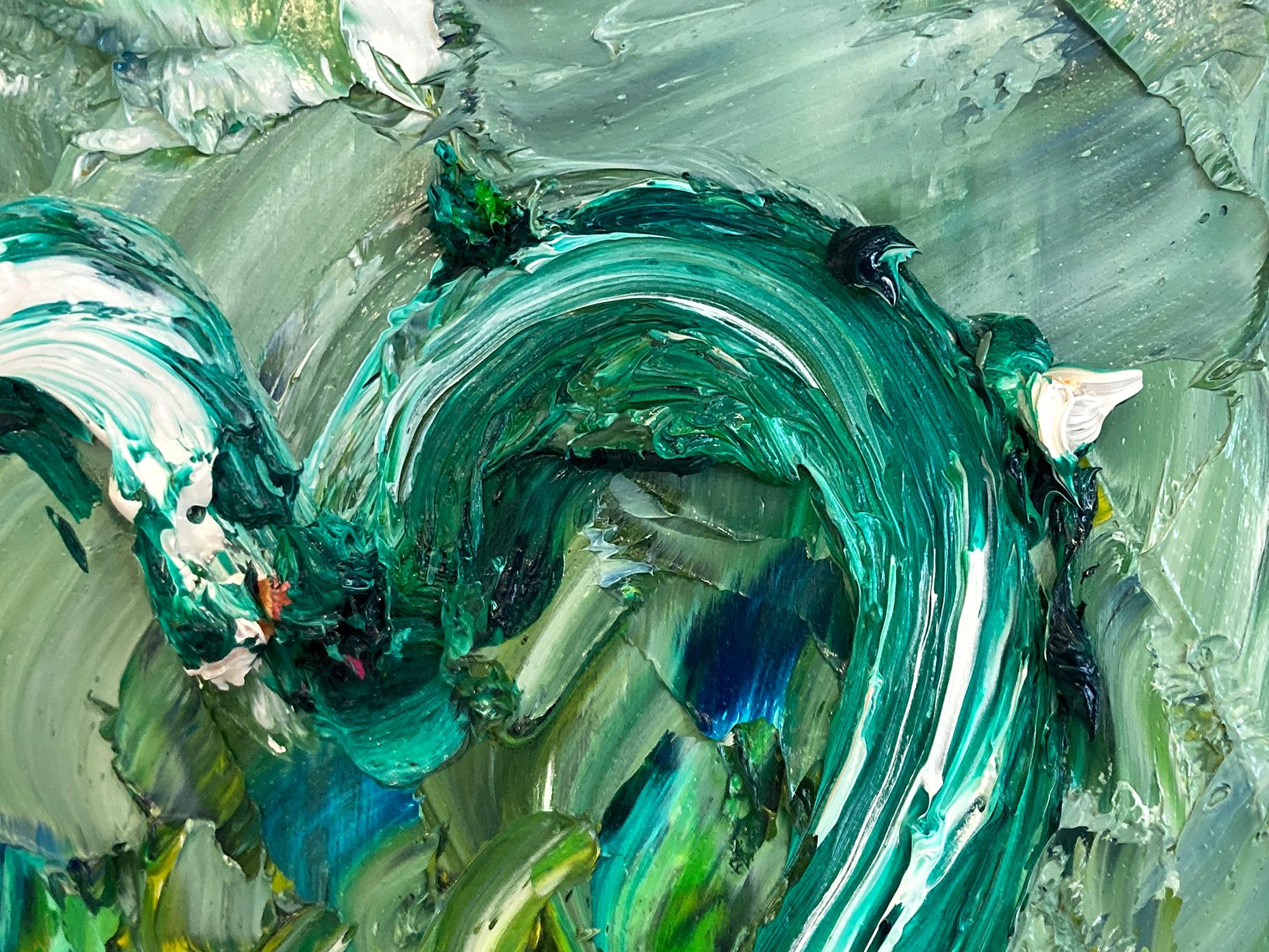 Motivati da colori audaci e pennellate veloci, siamo commossi dalla semplicità e dalla consistenza dei colori a olio di queste opere. La 