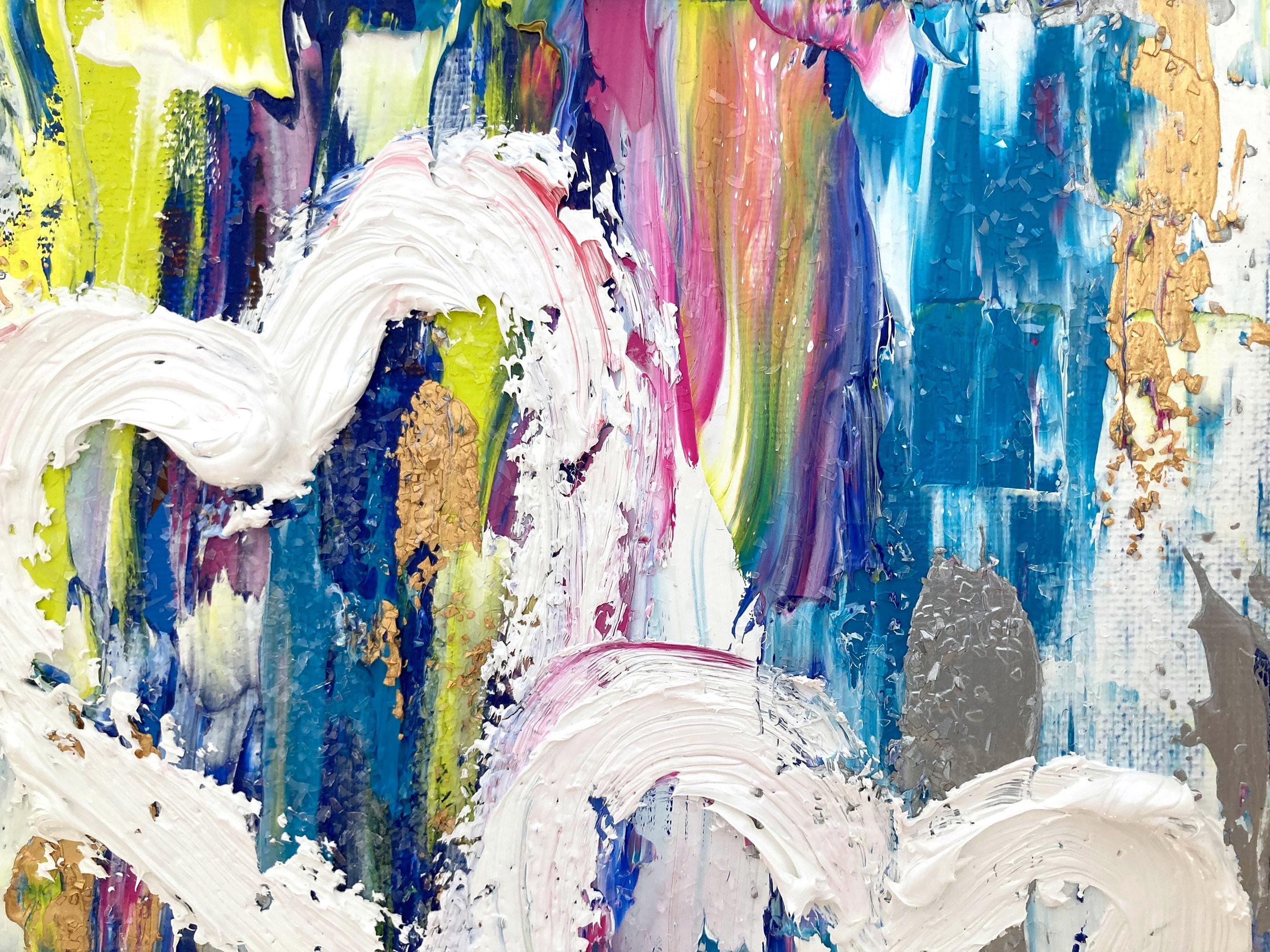 Motivated by bold color and fast brushwork, we are moved by the simplicity and thick textured oil paints in these works. Shaoul’s “My Heart Collection” is a vibrant and energetic display of love encapsulated in these elegant hearts, leaving us with