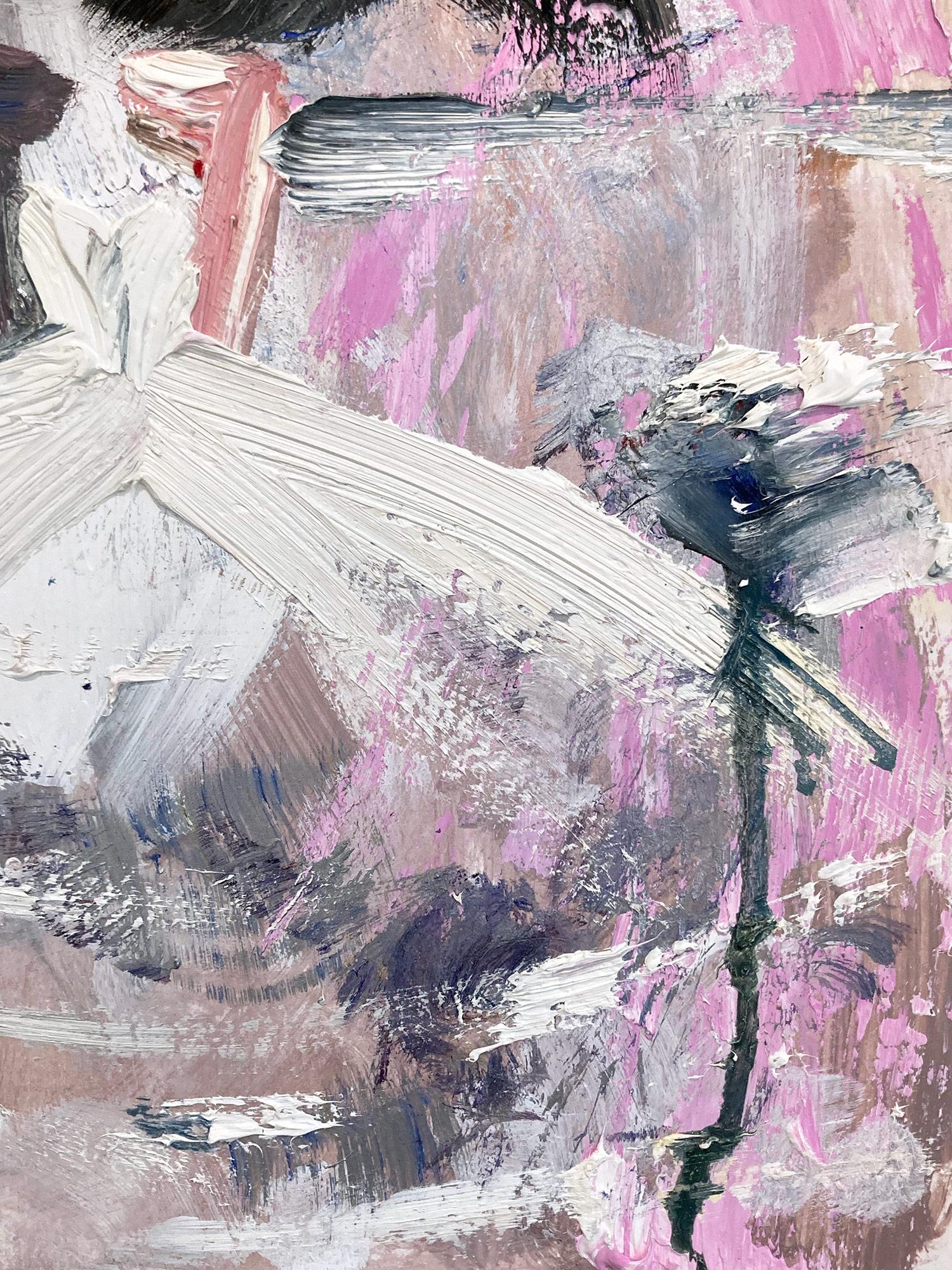 Explorant la pureté de la forme féminine et le drame de la haute couture française, l'artiste Cindy Shaoul crée un dialogue entre le figuratif et l'abstrait. Ses compositions pleines d'entrain sont à la fois dramatiques et revigorantes, capturant le