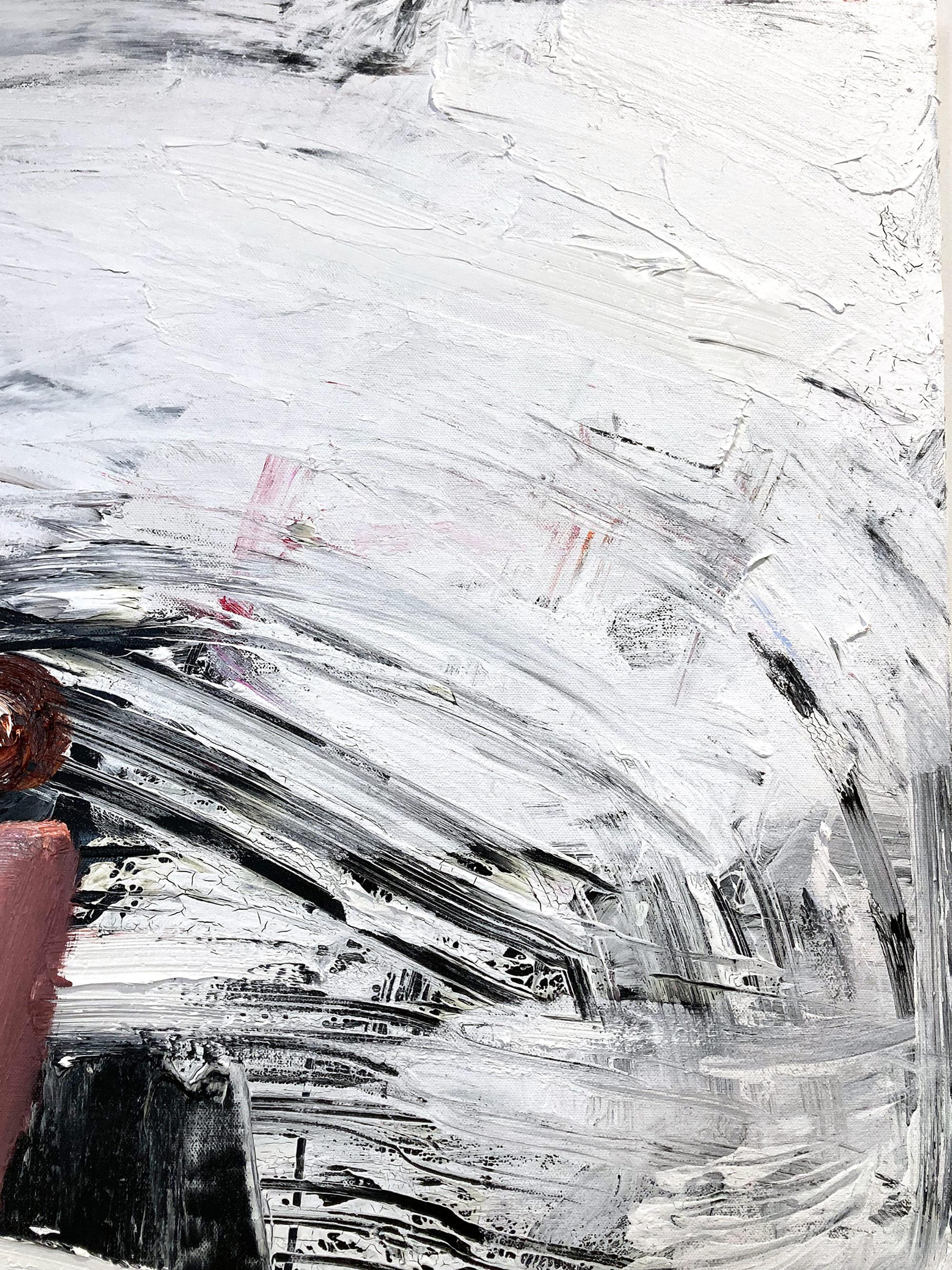 Exploring the purity of the feminine form and the drama of French haute couture, artist Cindy Shaoul creates a dialogue between the figurative and the abstract. Her spirited compositions are both dramatic and invigorating, capturing the fleeting