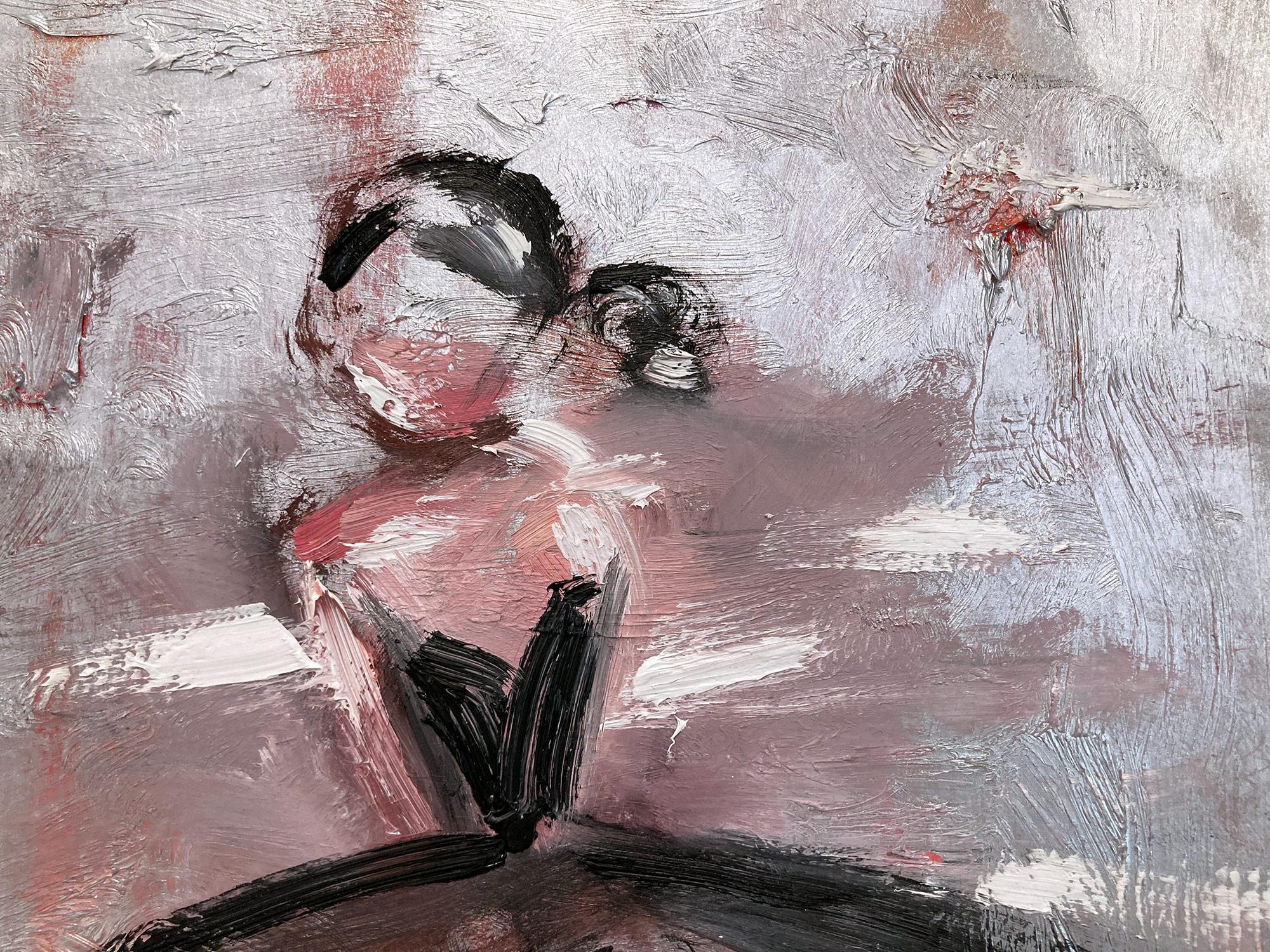 Explorando la pureza de la forma femenina y el dramatismo de la alta costura francesa, la artista Cindy Shaoul crea un diálogo entre lo figurativo y lo abstracto. Sus animadas composiciones son a la vez dramáticas y vigorizantes, y capturan el fugaz