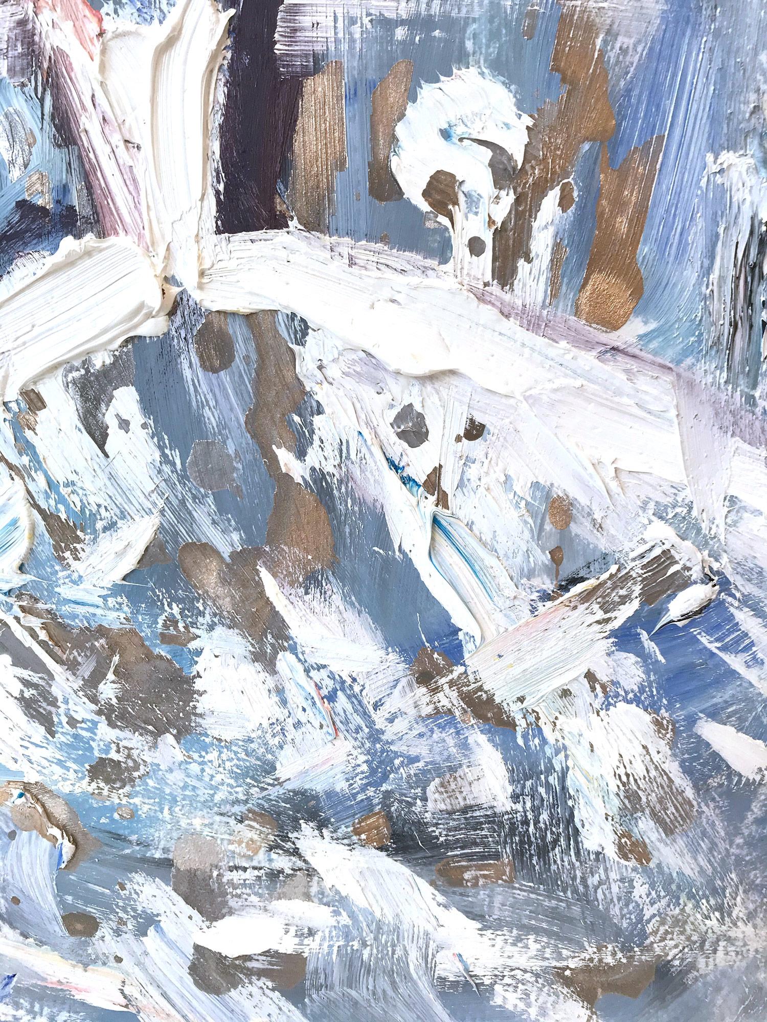 Explorando la pureza de la forma femenina y el dramatismo de la alta costura francesa, la artista Cindy Shaoul crea un diálogo entre lo figurativo y lo abstracto. Sus animadas composiciones son a la vez dramáticas y vigorizantes, y capturan el fugaz