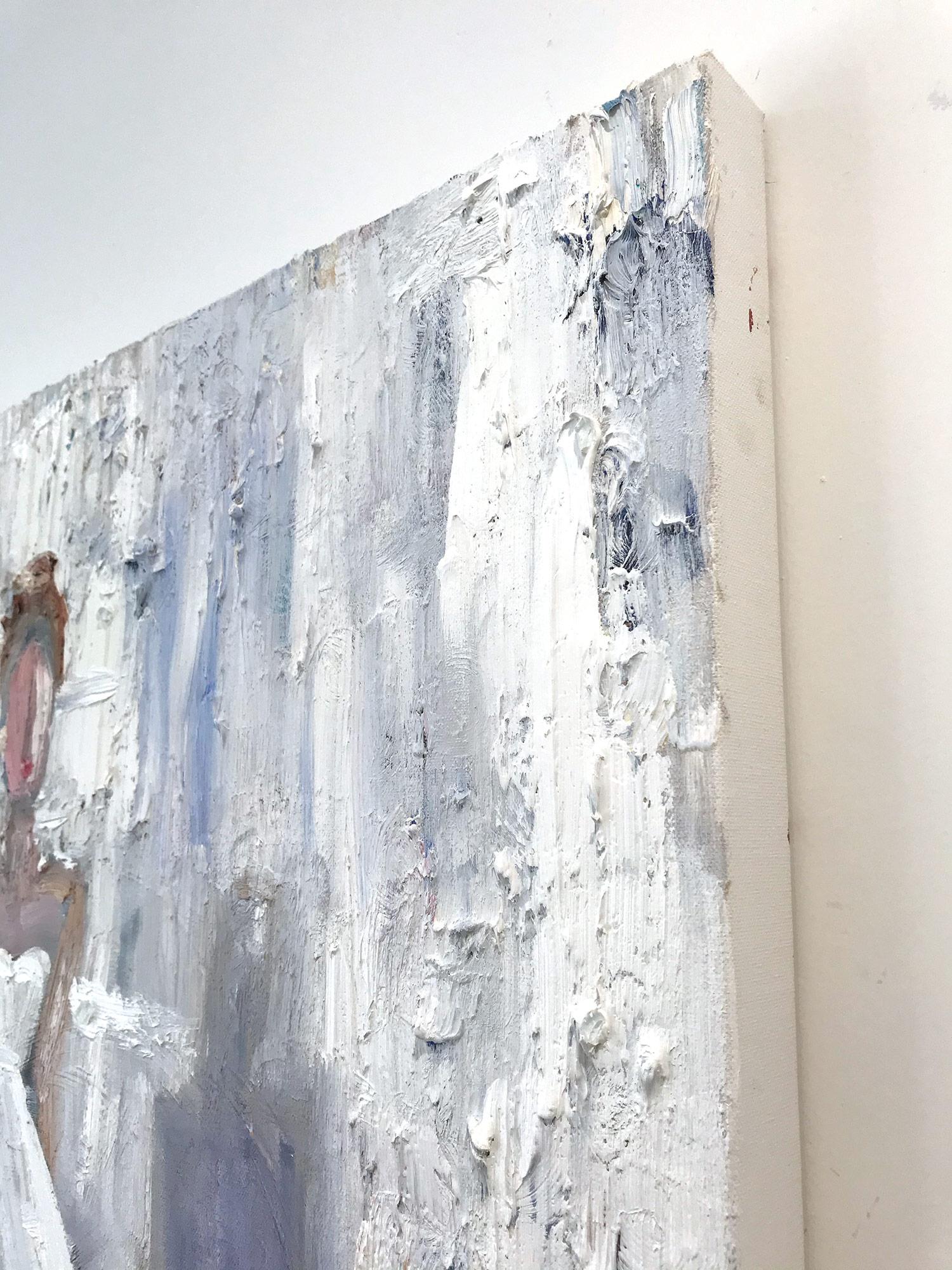 Pittura a olio su tela 