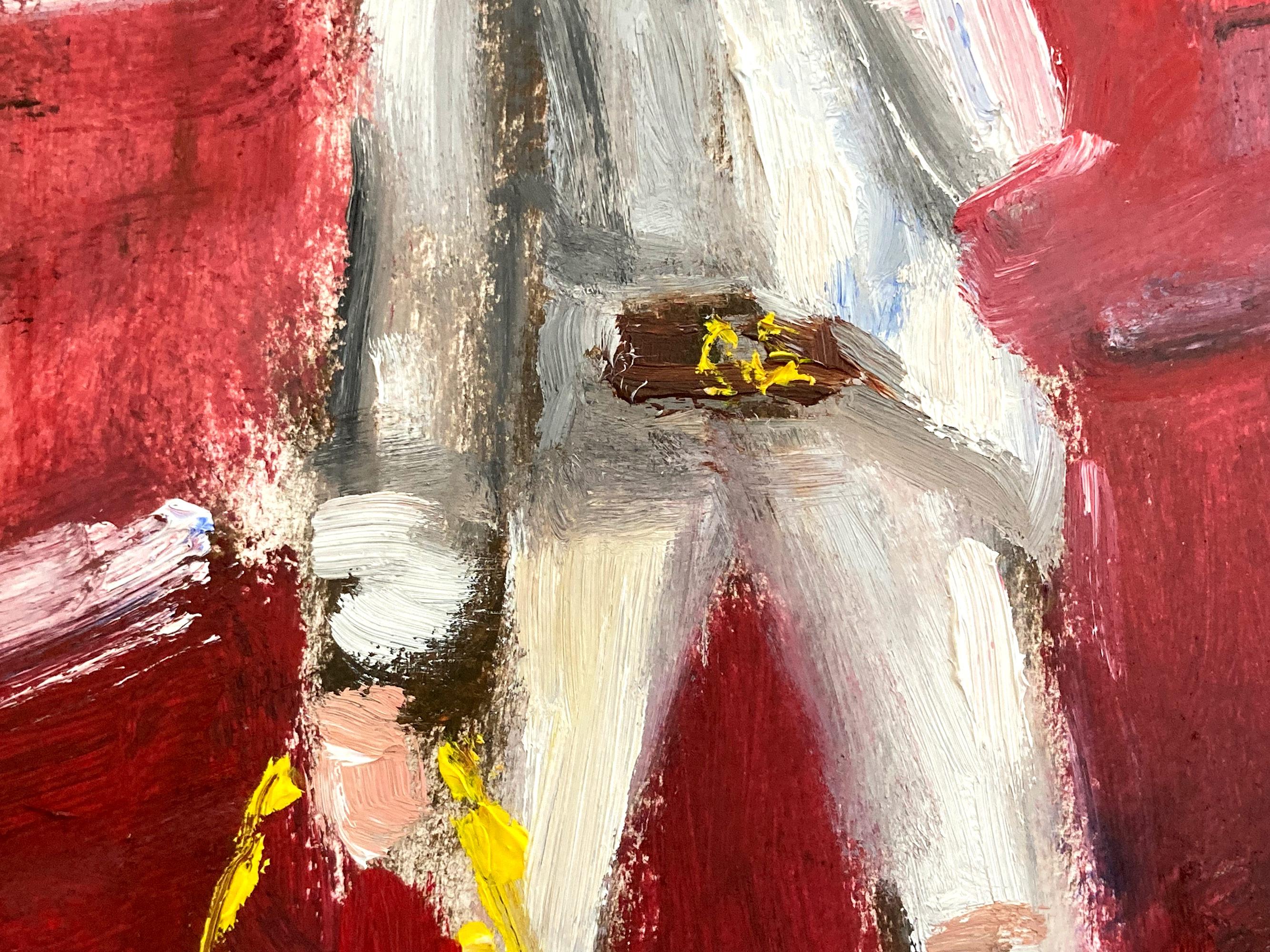 Exploring the purity of the feminine form and the excitement of High-End Fashion, artist Cindy Shaoul creates a dialogue between the figurative and the abstract. Her spirited compositions are both dramatic and invigorating, capturing the fleeting