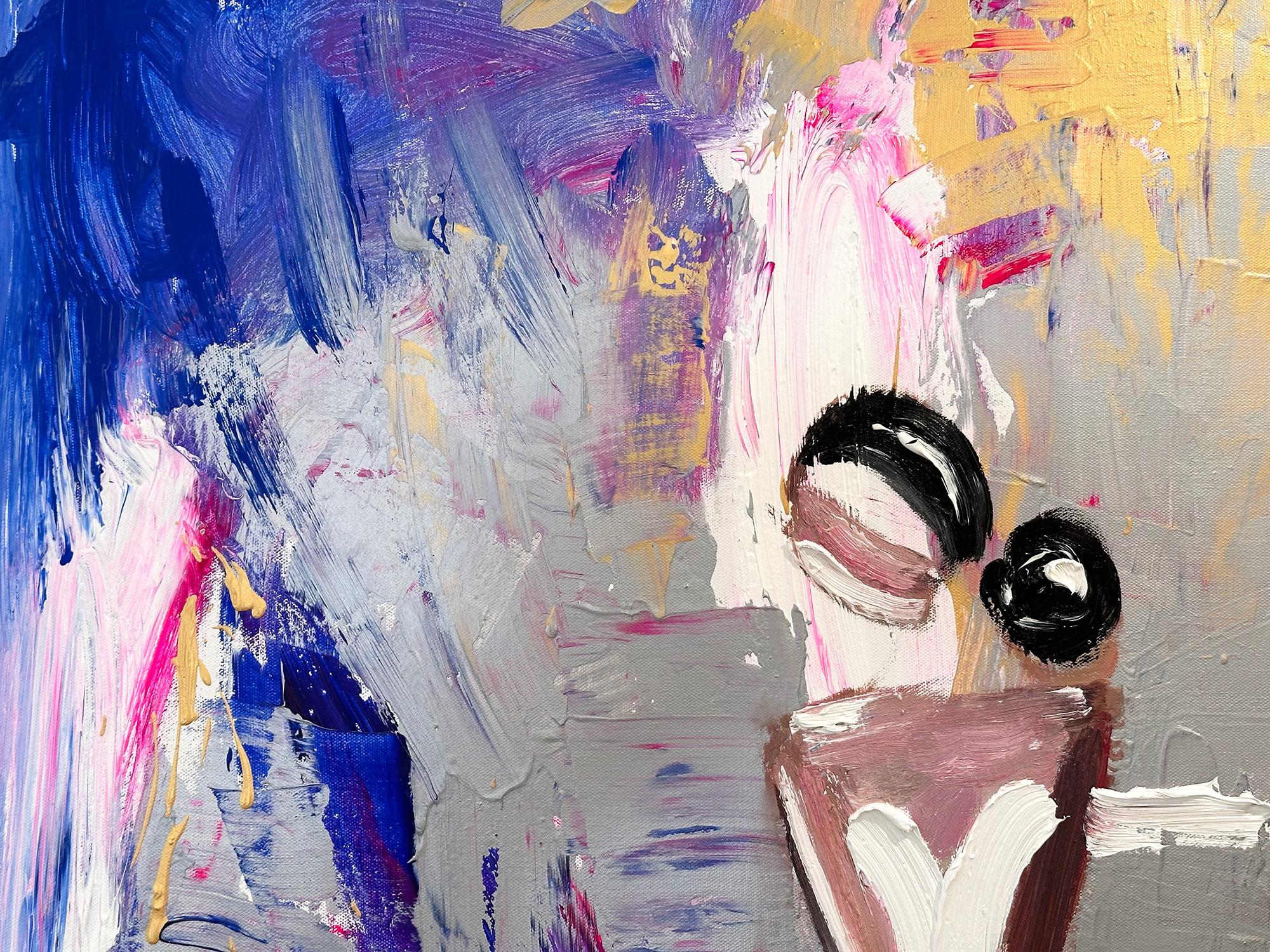 Explorando la pureza de la forma femenina y el dramatismo de la alta costura francesa, la artista Cindy Shaoul crea un diálogo entre lo figurativo y lo abstracto. Sus animadas composiciones son a la vez dramáticas y vigorizantes, y capturan el fugaz