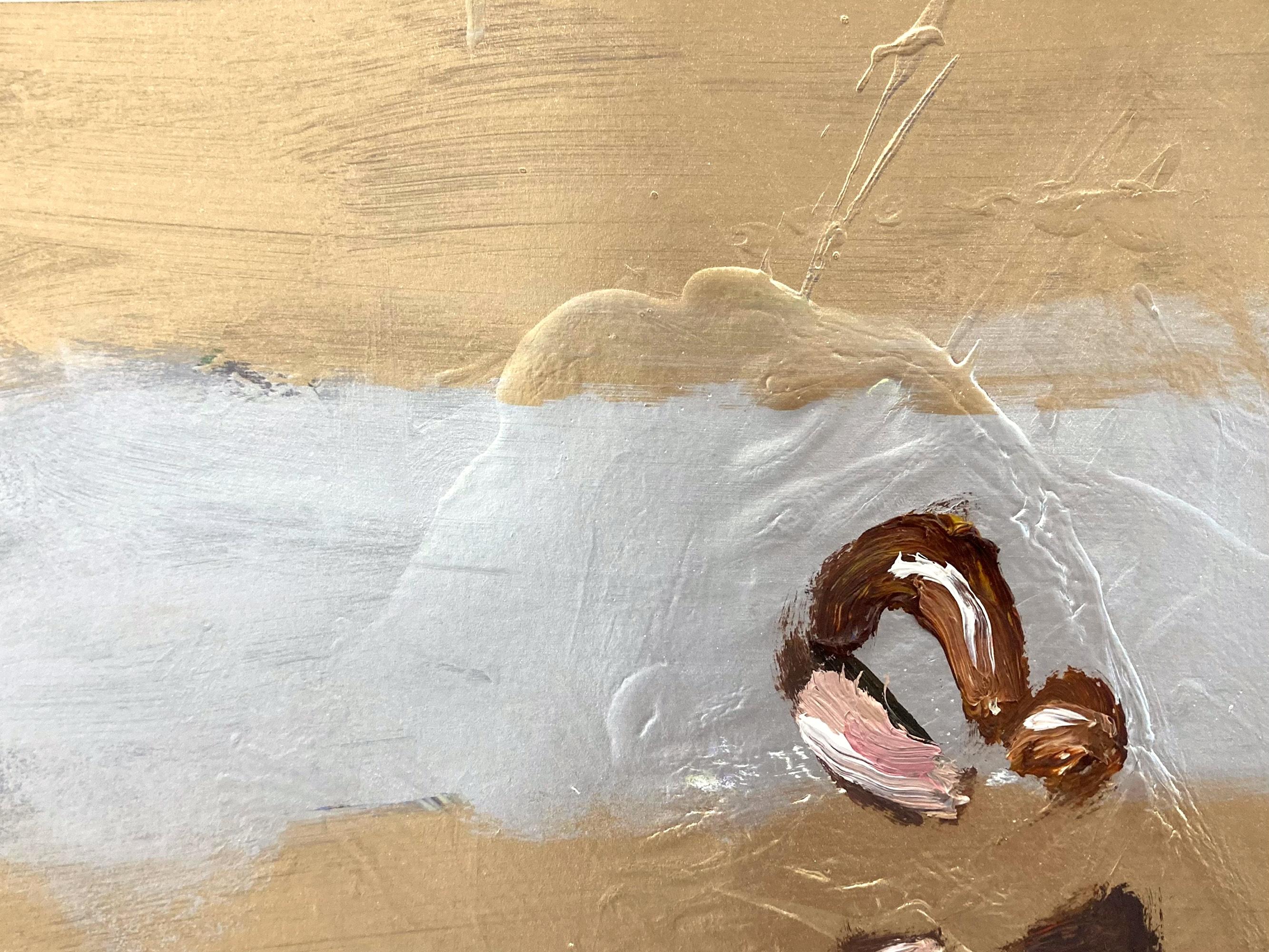 Exploring the purity of the feminine form and the drama of French haute couture, artist Cindy Shaoul creates a dialogue between the figurative and the abstract. Her spirited compositions are both dramatic and invigorating, capturing the fleeting