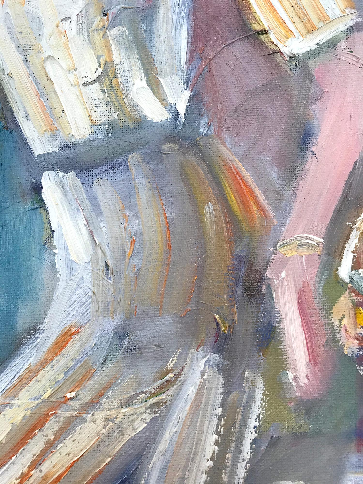Explorando la pureza de la forma femenina y el dramatismo de la alta costura francesa, la artista Cindy Shaoul crea un diálogo entre lo figurativo y lo abstracto. Sus animadas composiciones son a la vez dramáticas y vigorizantes, y capturan el fugaz