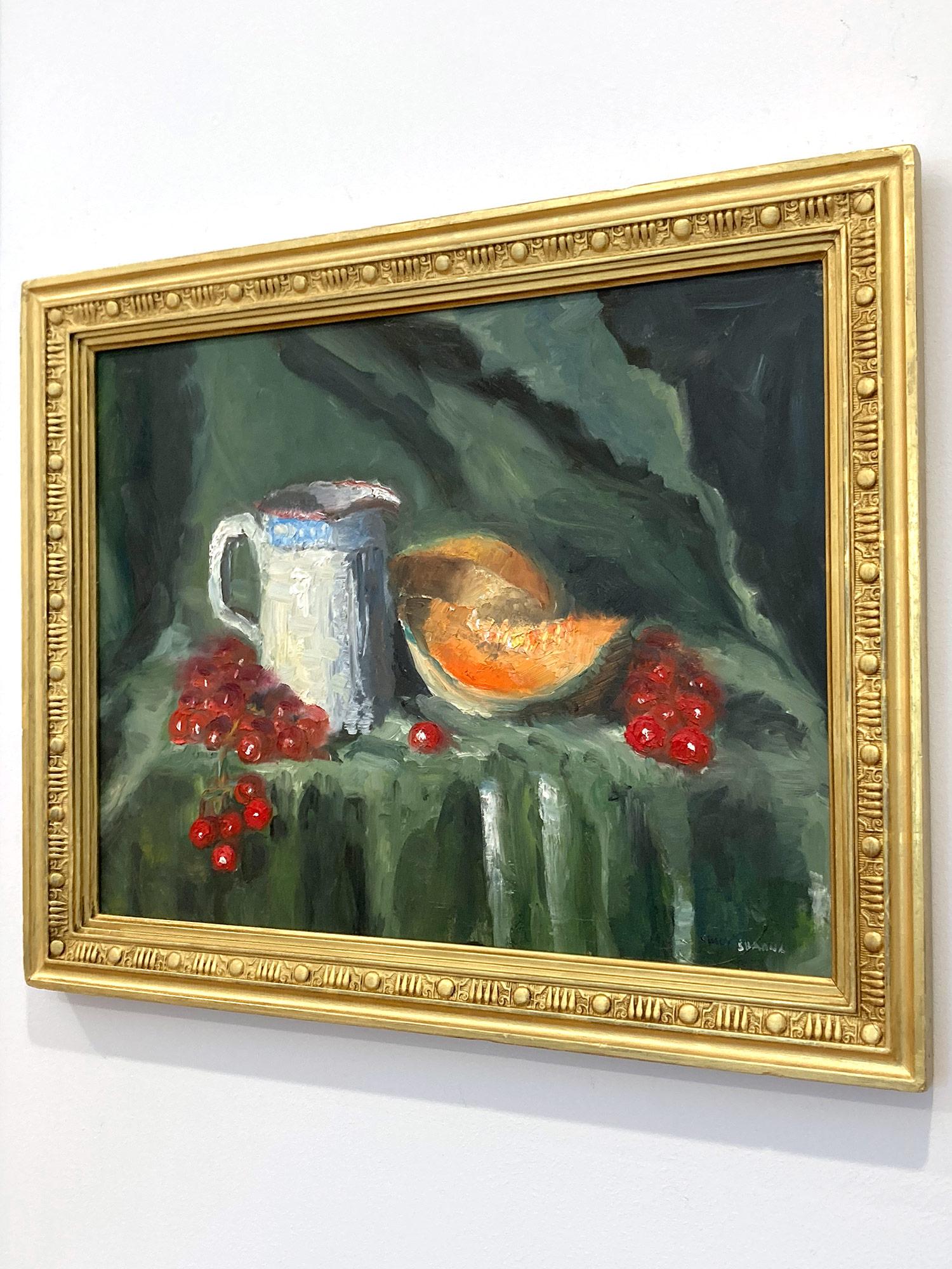 still life painting with poster colours