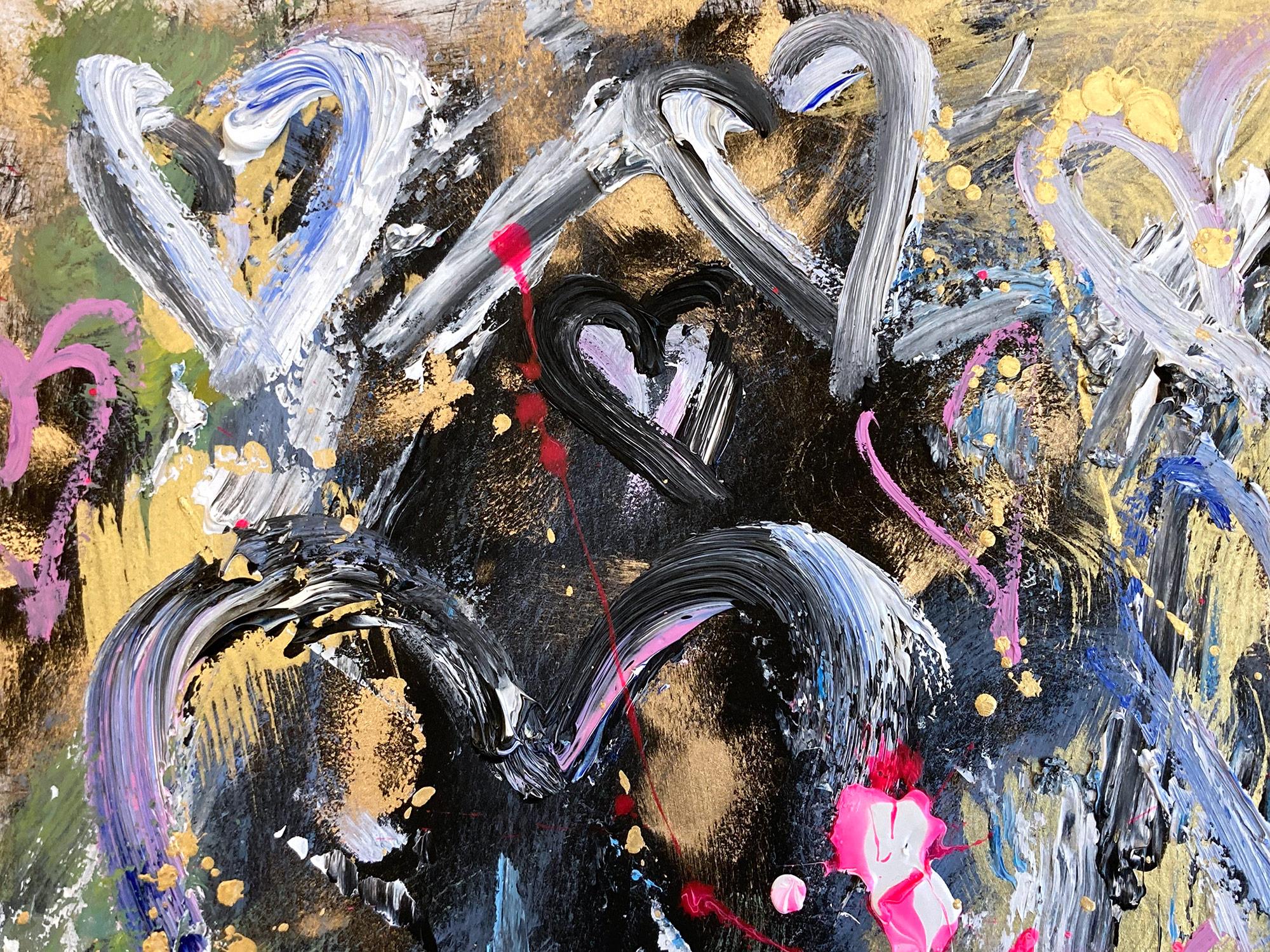 Motivati da colori audaci e pennellate veloci, siamo commossi dalla semplicità e dalla texture spessa degli acrilici e degli oli di queste opere. La 
