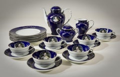 Madame de Pompadour (née Poisson) tea set