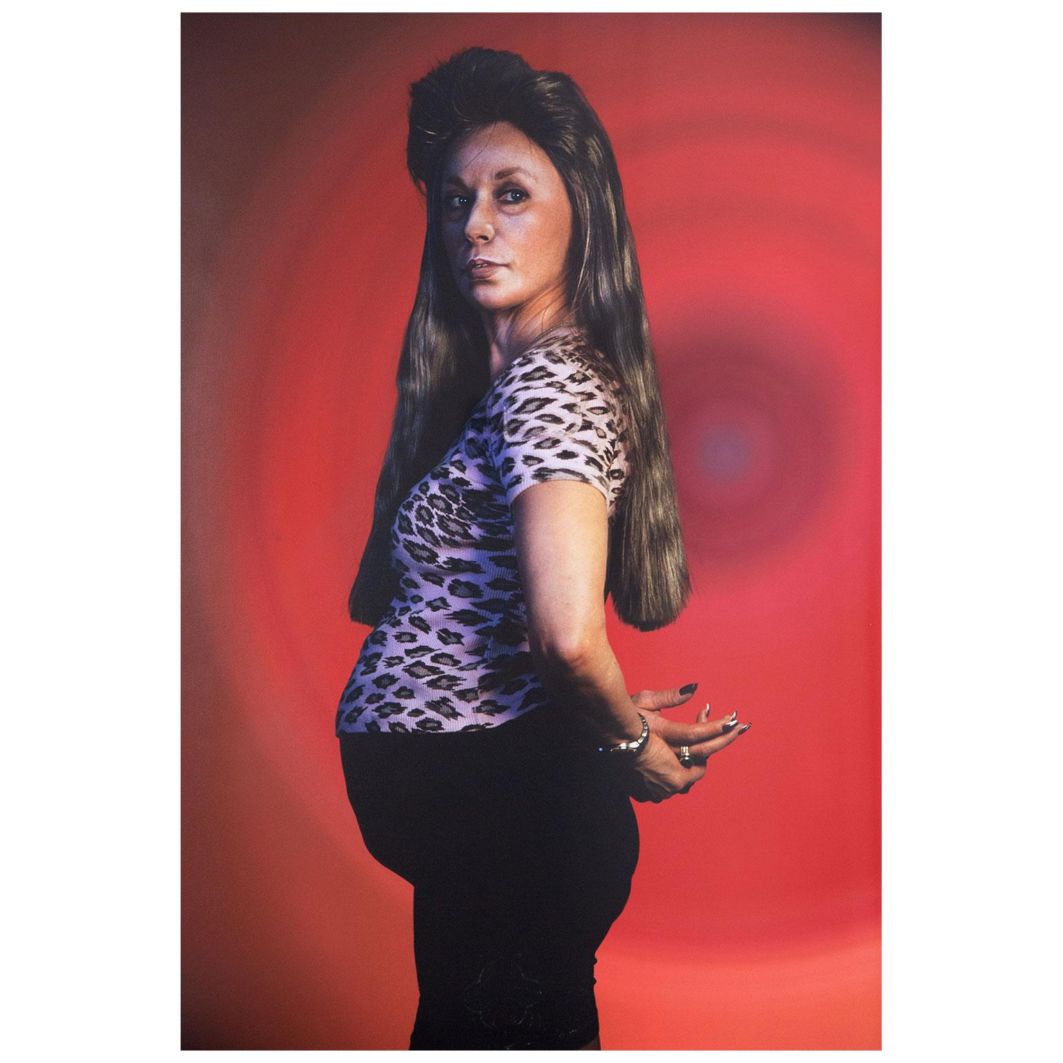 Untitled (Pregnant Woman), Signed Limited Edition Color Coupler Print  - Conceptual Photograph by Cindy Sherman