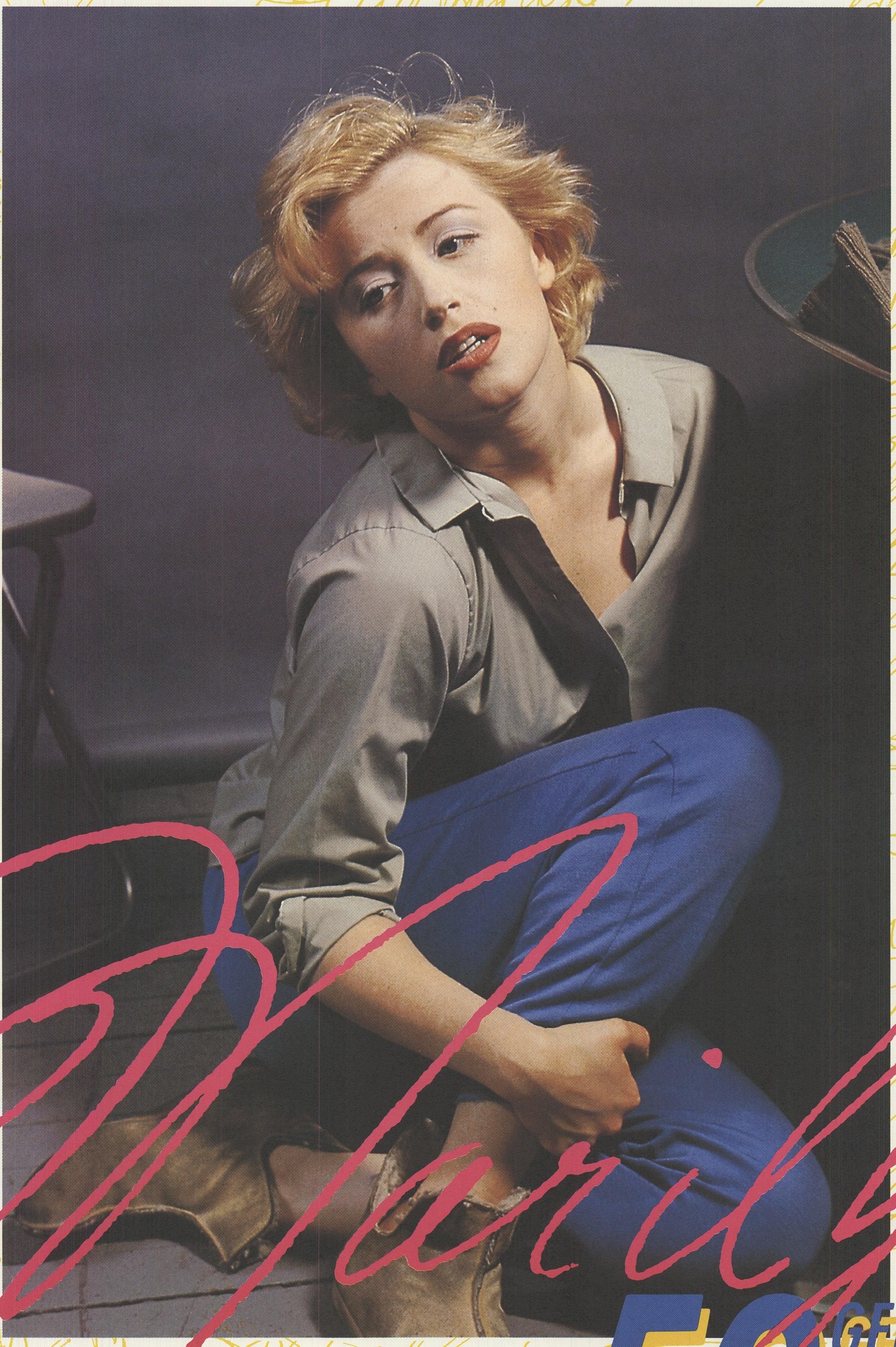 1982 Cindy Sherman 'Marilyn' Contemporary Yellow, Blue Germany Offset Lithograph For Sale 2
