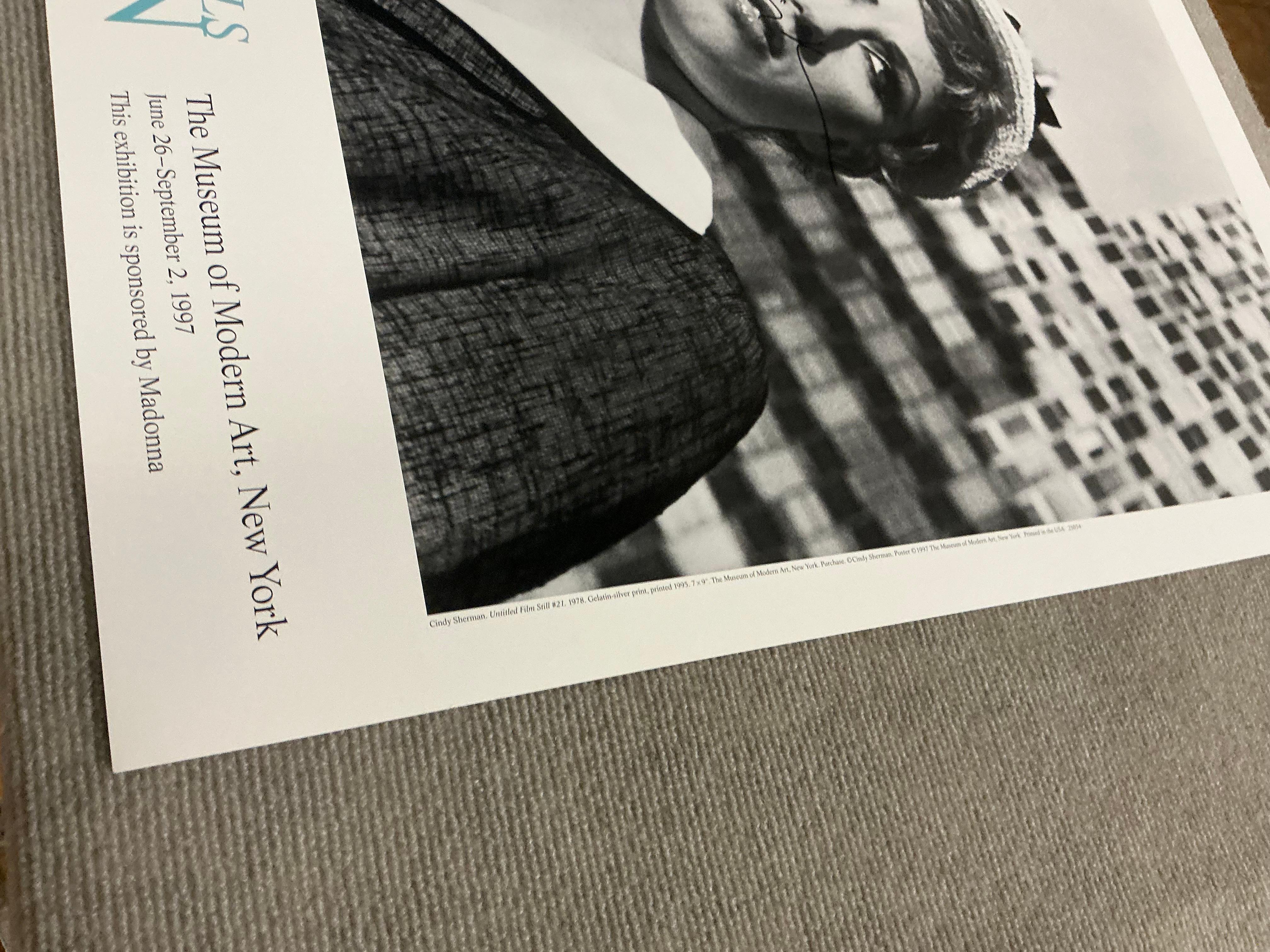 1997 Cindy Sherman 'Untitled Film Still #21' HAND SIGNED For Sale 7