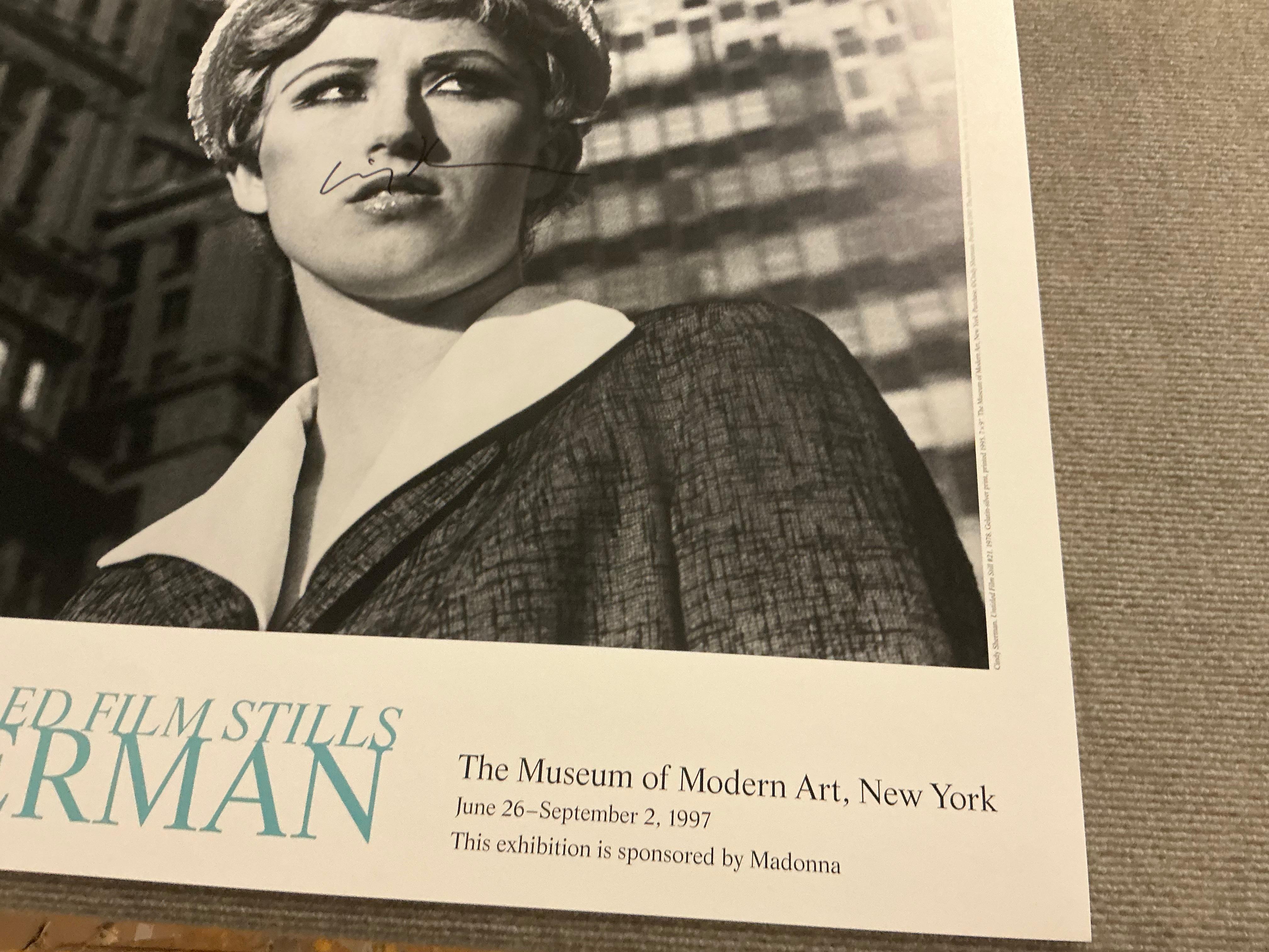 1997 Cindy Sherman 'Untitled Film Still #21' HAND SIGNED For Sale 3